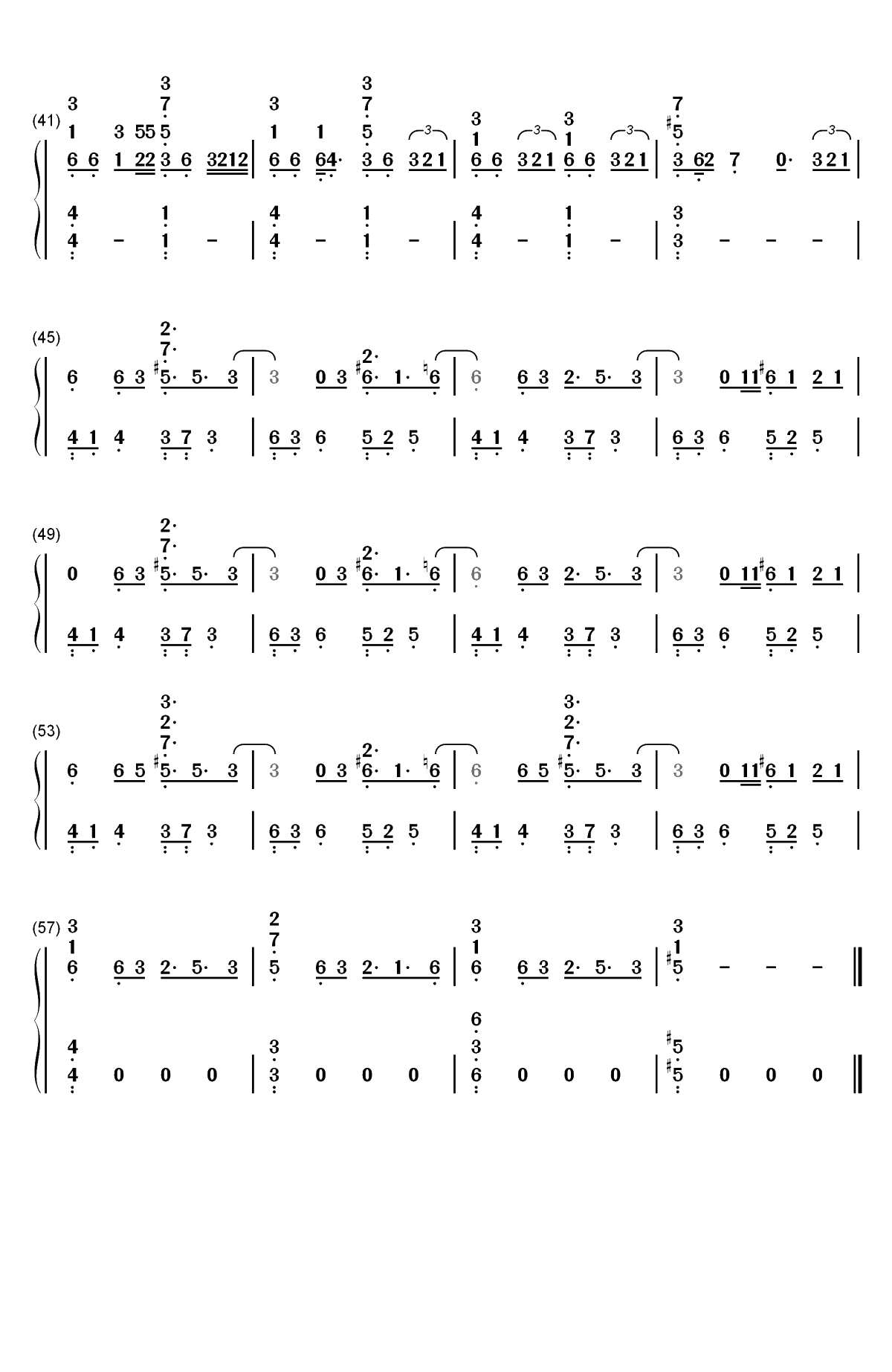 Stronger Than You-史帝芬宇宙OST双手简谱预览3