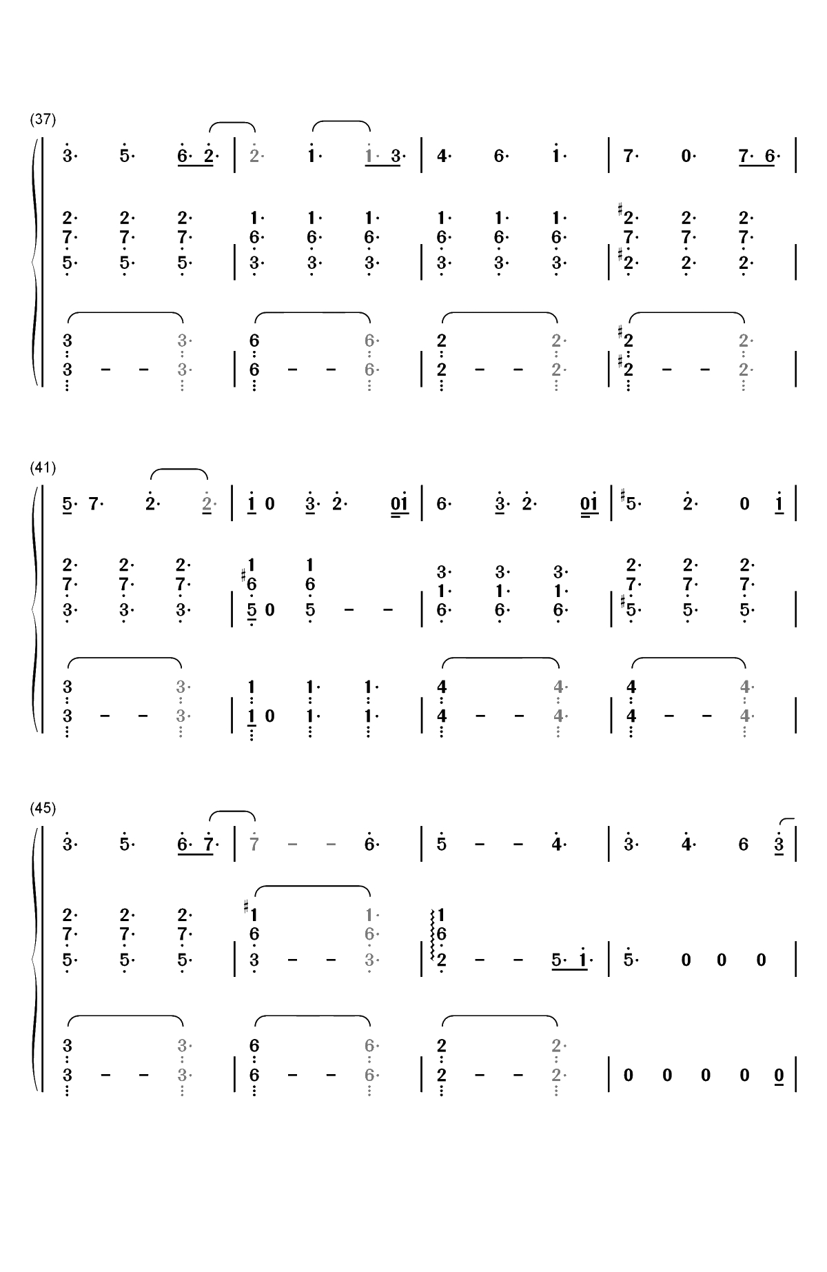 Love Like You-史帝芬宇宙ED双手简谱预览4