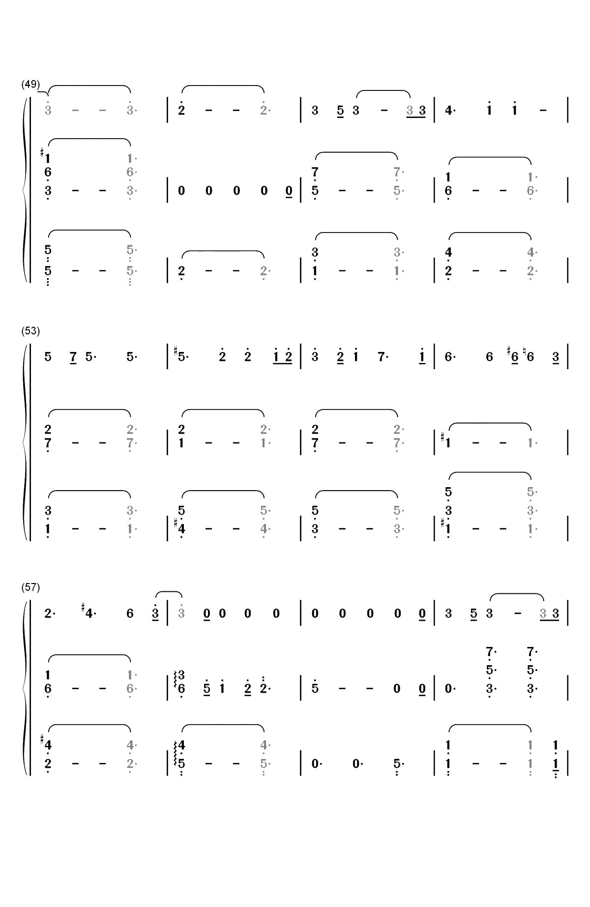 Love Like You-史帝芬宇宙ED双手简谱预览5