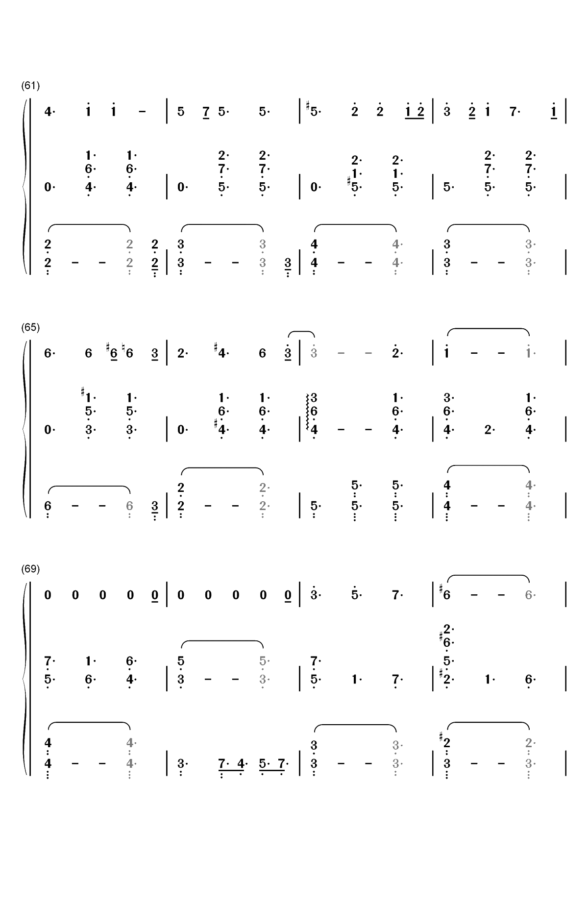 Love Like You-史帝芬宇宙ED双手简谱预览6