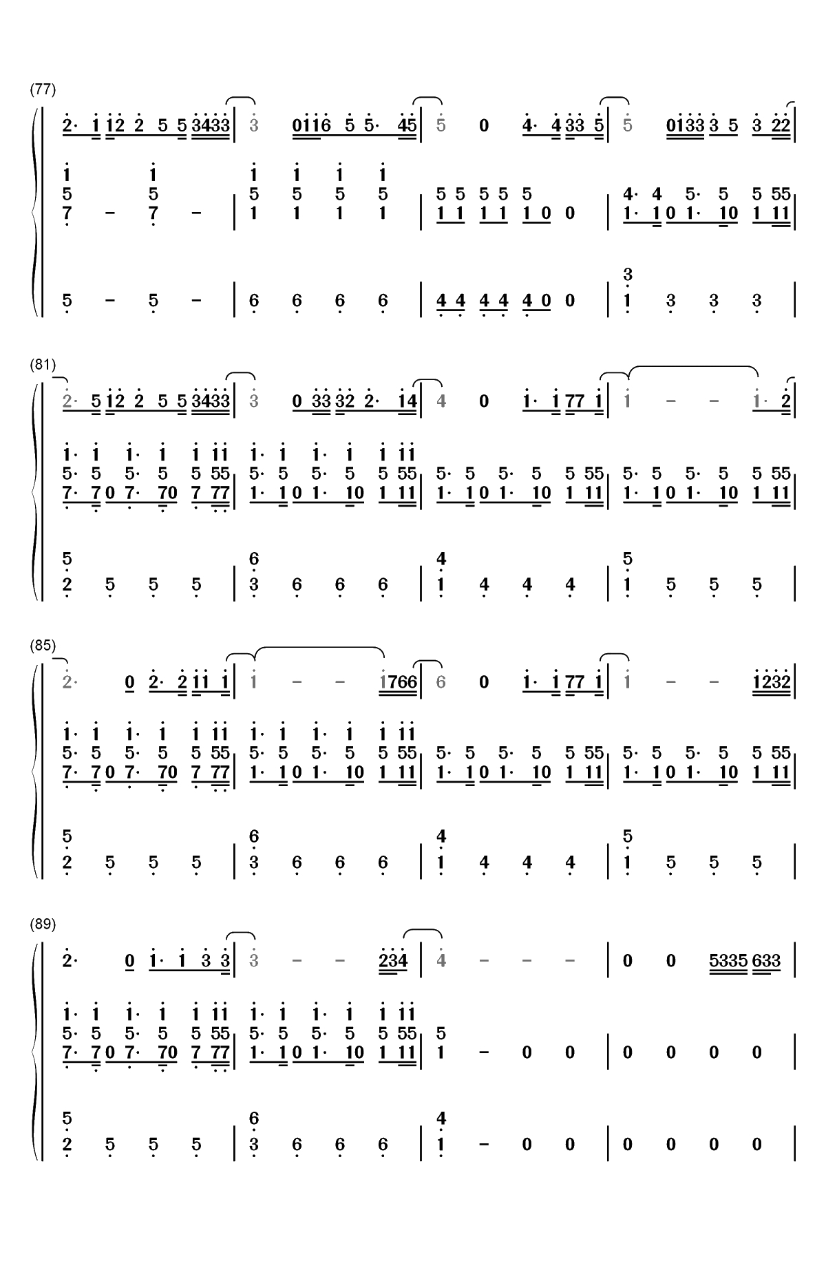 You Will Be Found-亲爱的埃文汉森OST双手简谱预览6