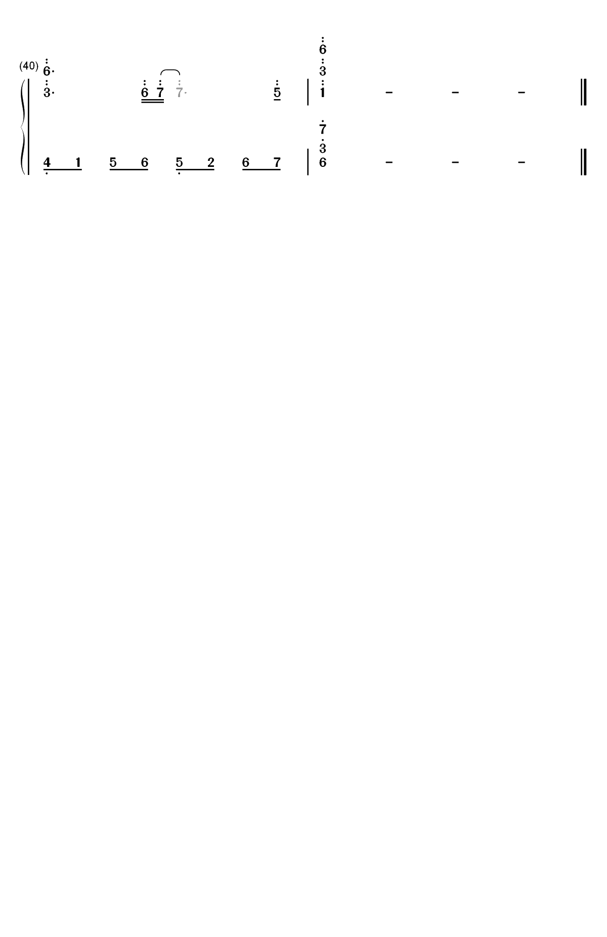 谁是谁的谁-赵海洋双手简谱预览3