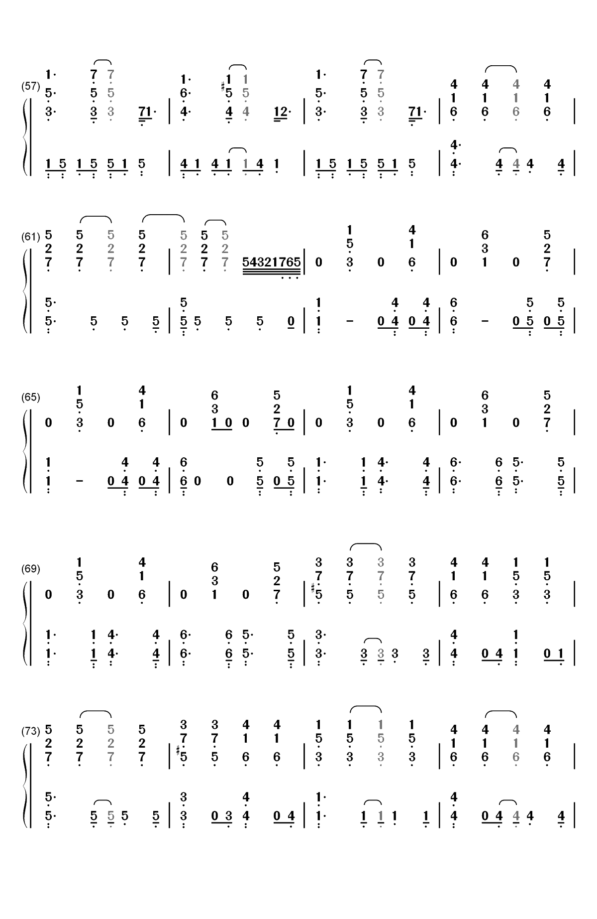 Sad-Bo Burnham双手简谱预览4