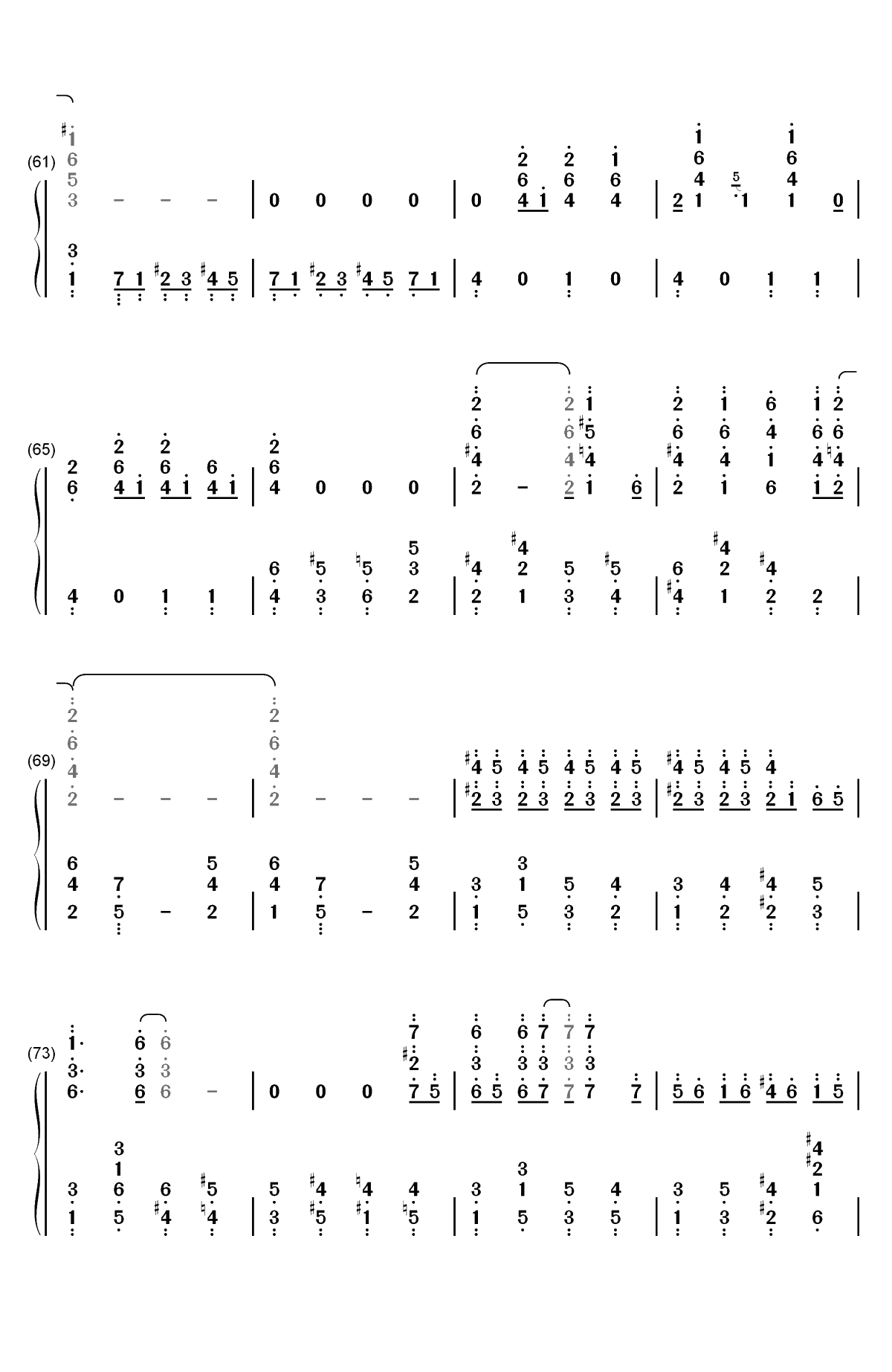 Chinatown My Chinatown双手简谱预览5