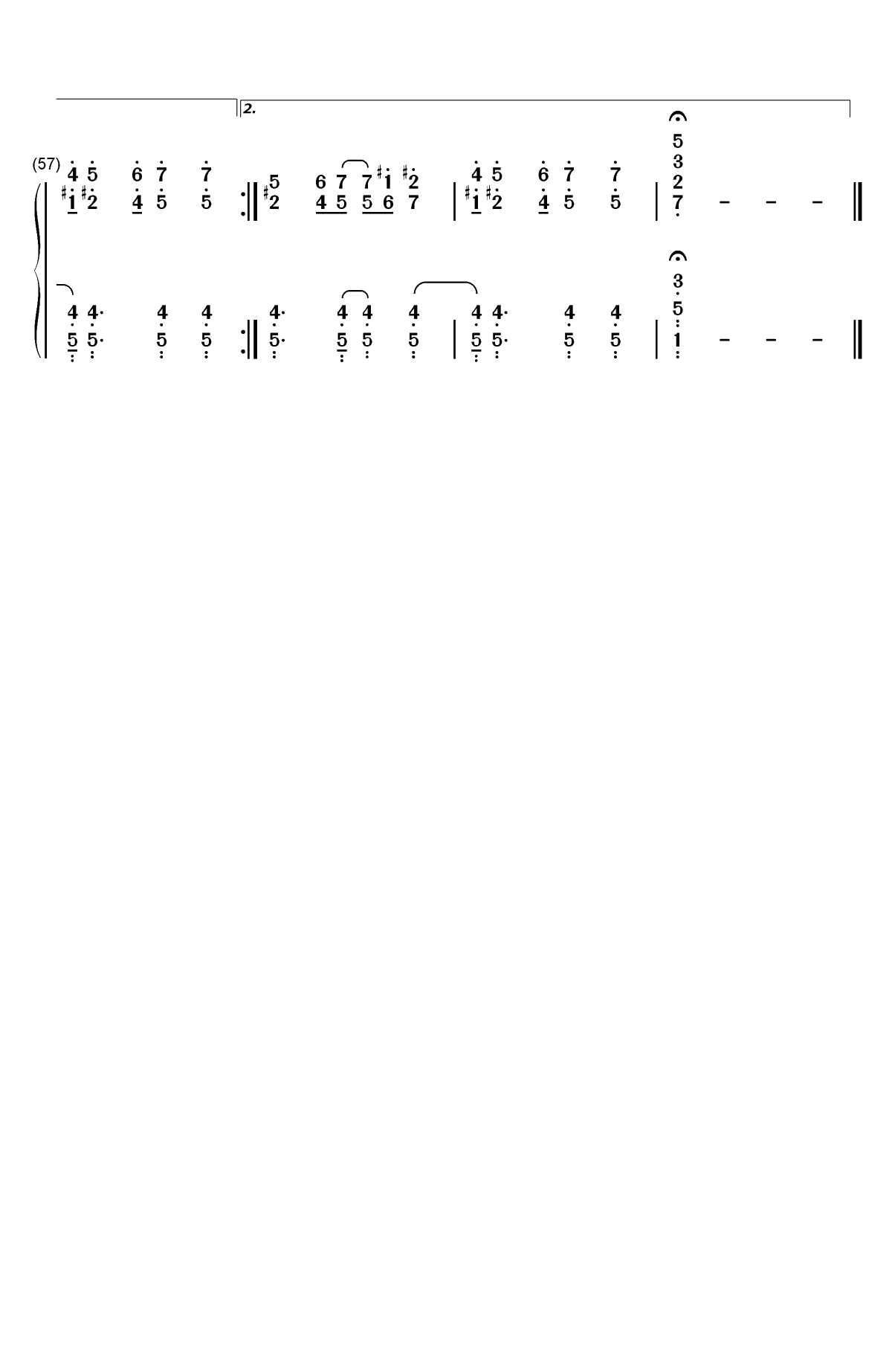 You Are The Sunshine Of My Life-Stevie Wonder双手简谱预览4