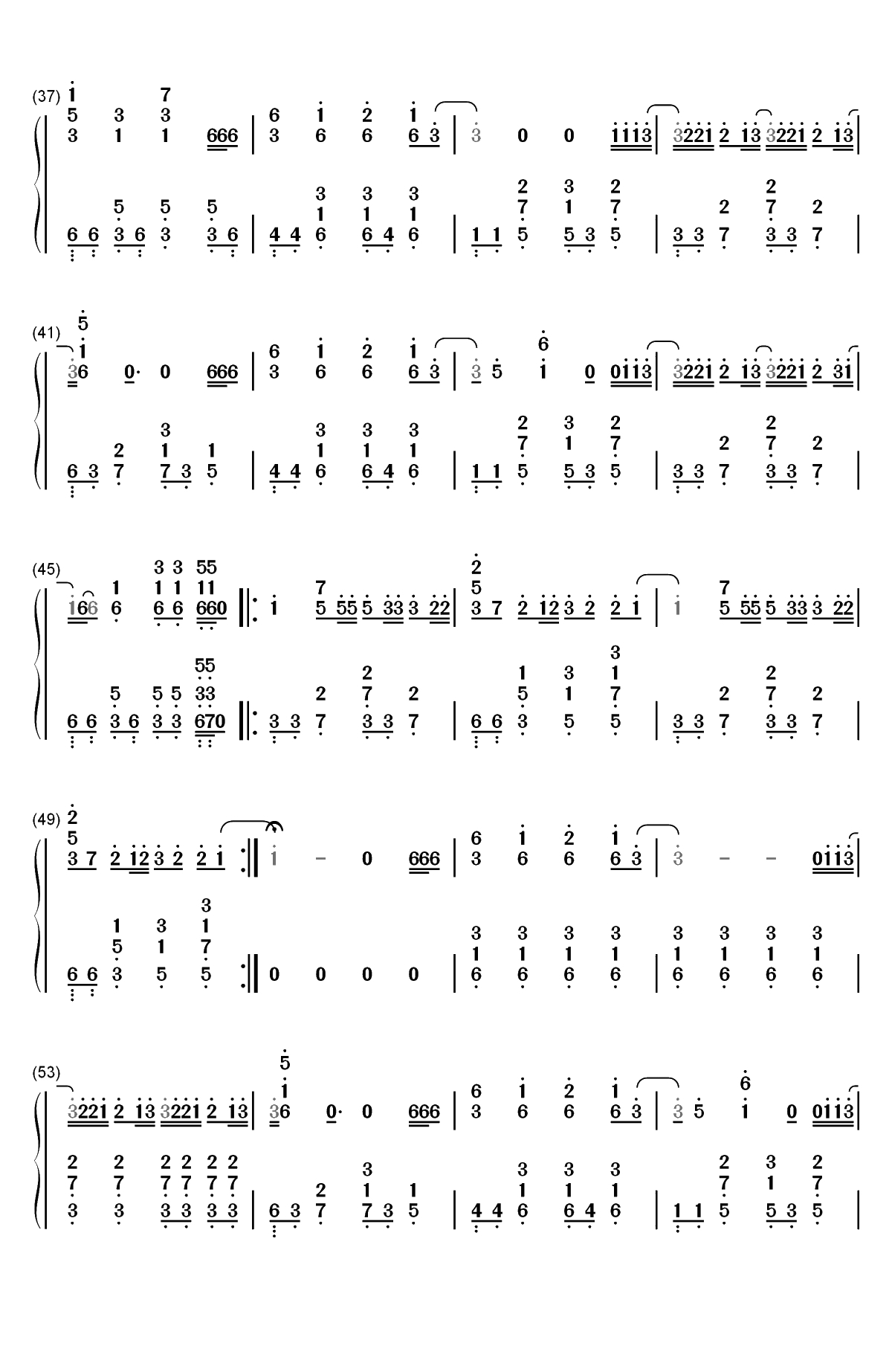 Awake-金硕珍-防弹少年团双手简谱预览3