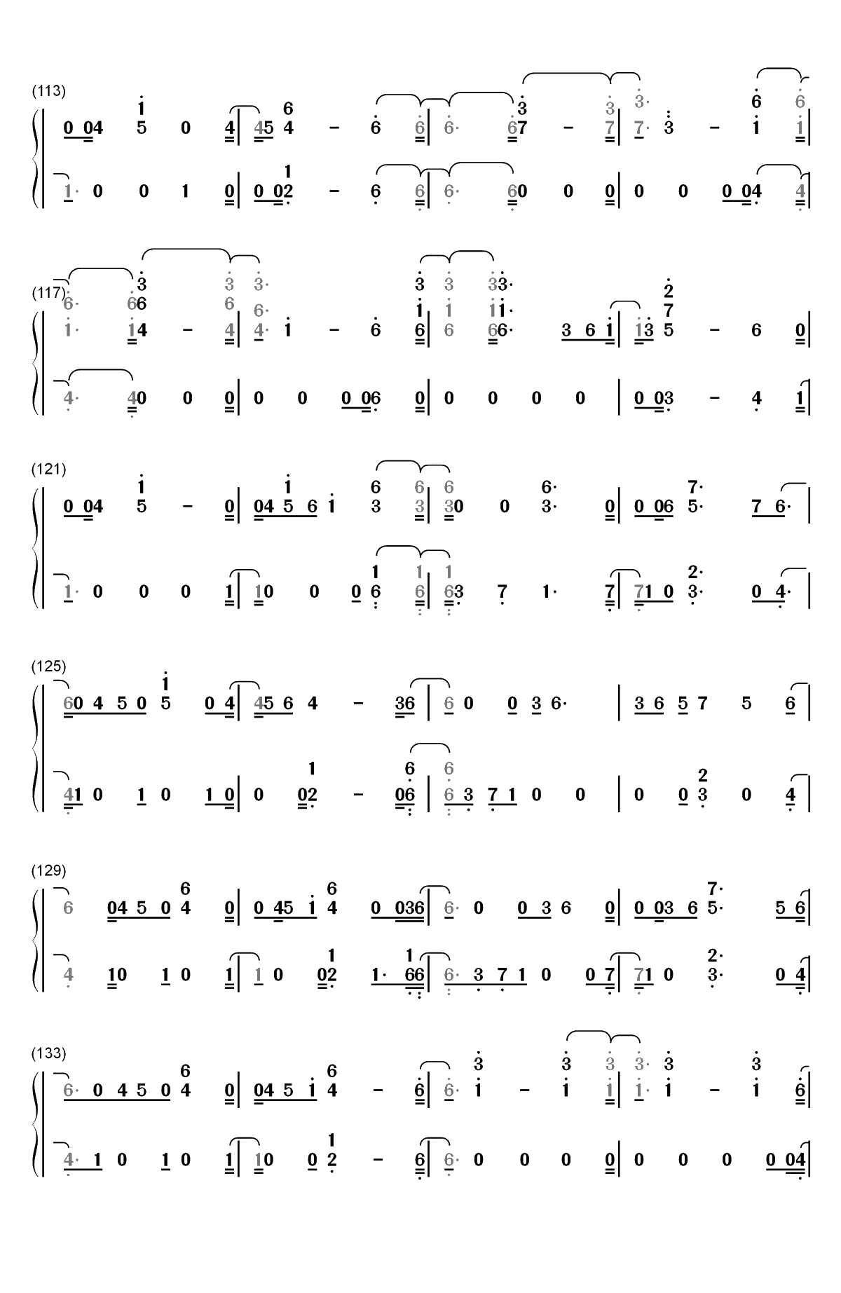 Woman Like Me-Little Mix ft Nicki Minaj双手简谱预览6