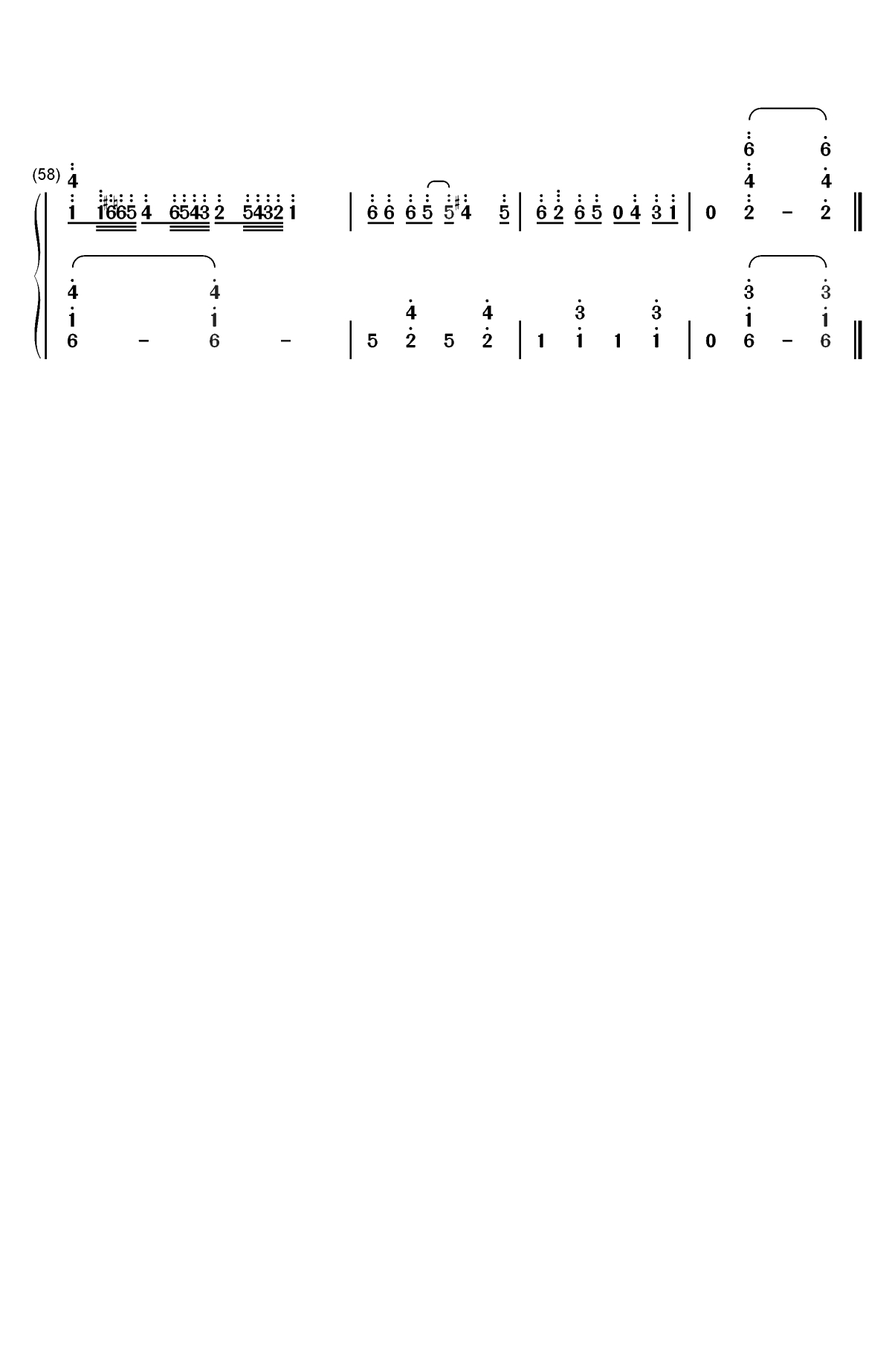 たのしいたまこ-钢琴独奏-玉子市场OST双手简谱预览4