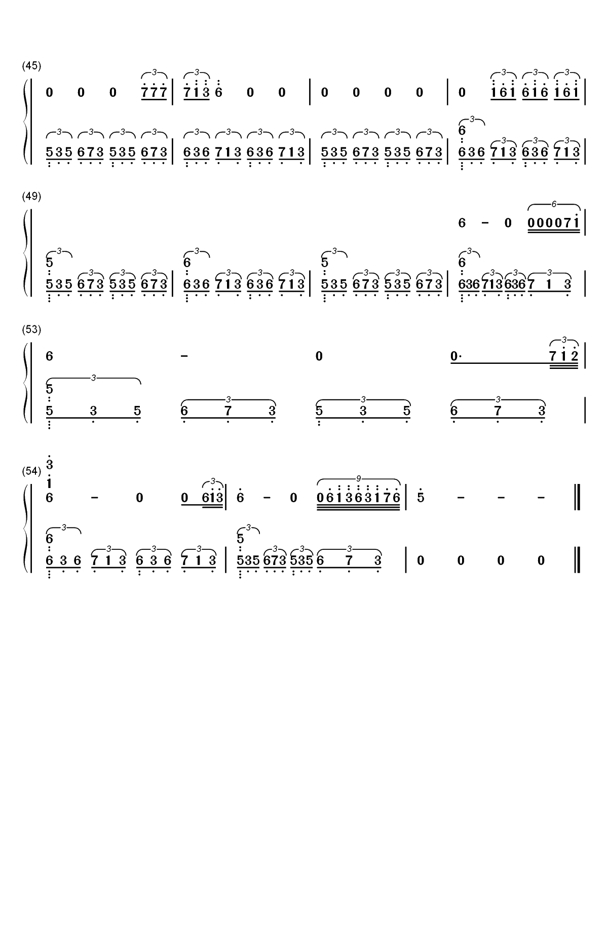 Letting Go-Isaac Shepard双手简谱预览3