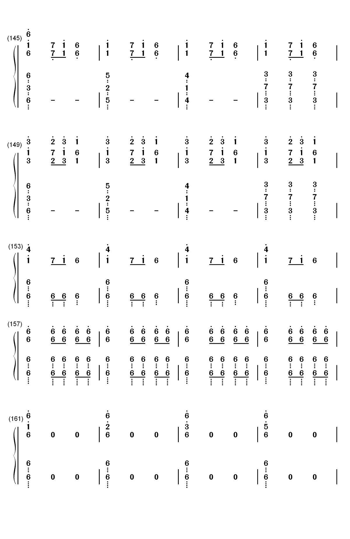 Christmas Eve Sarajevo 12 24双手简谱预览8