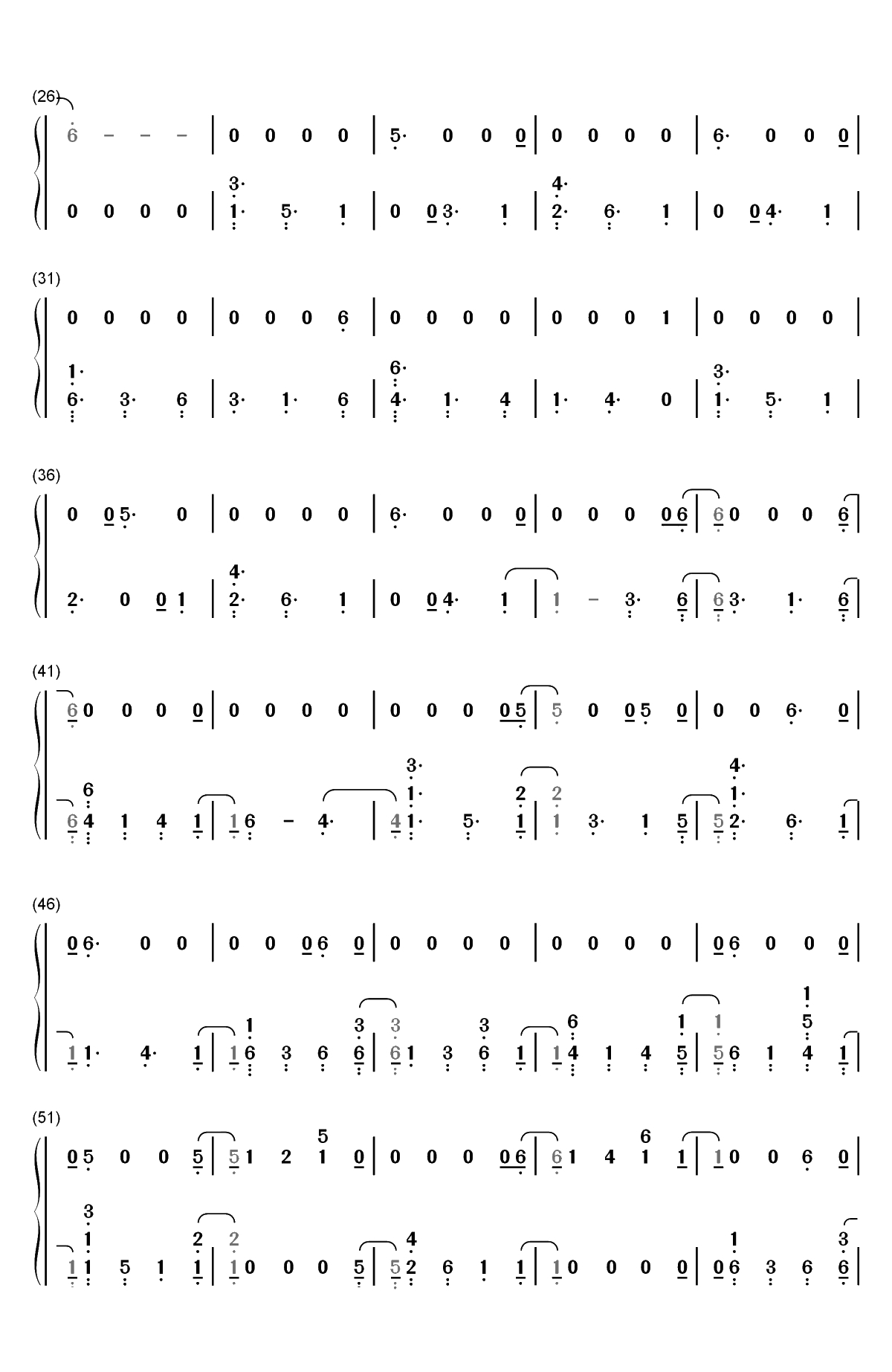 If I Get My Way-Little Mix双手简谱预览2