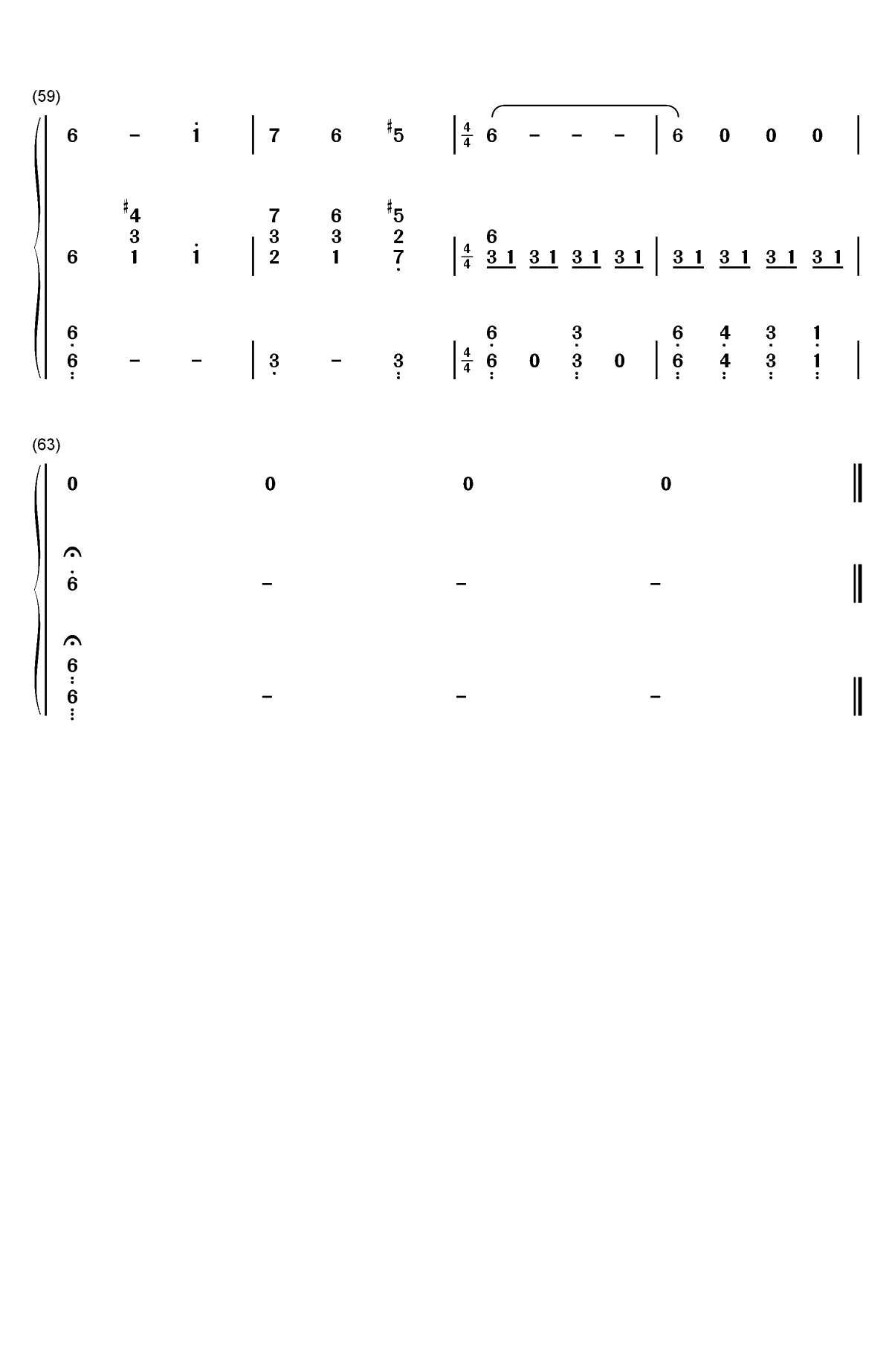 Jack's Lament-圣诞夜惊魂OST双手简谱预览7