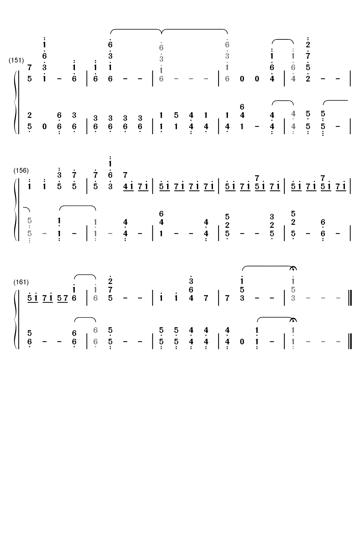 I Need Somebody-Day6双手简谱预览8