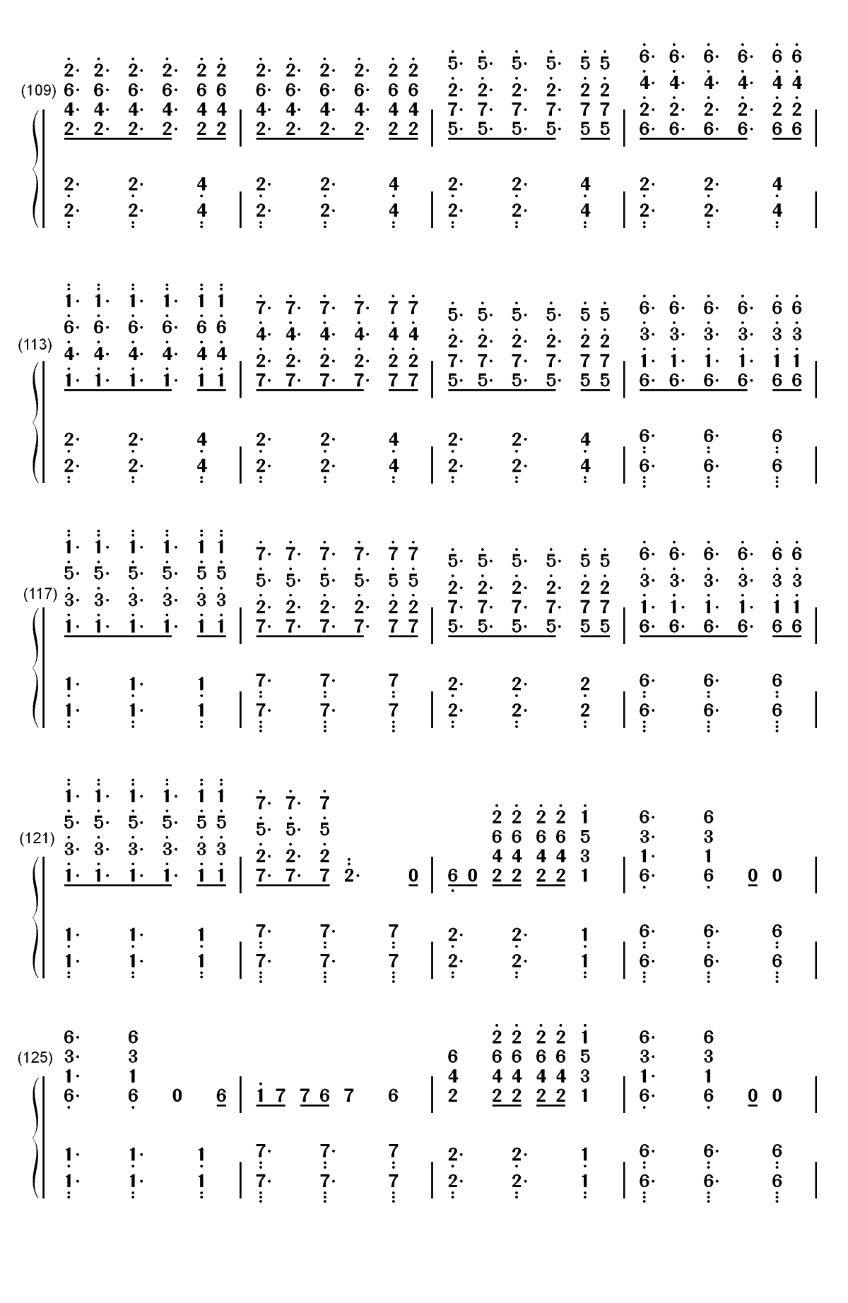 Lane Boy-Twenty One Pilots双手简谱预览6