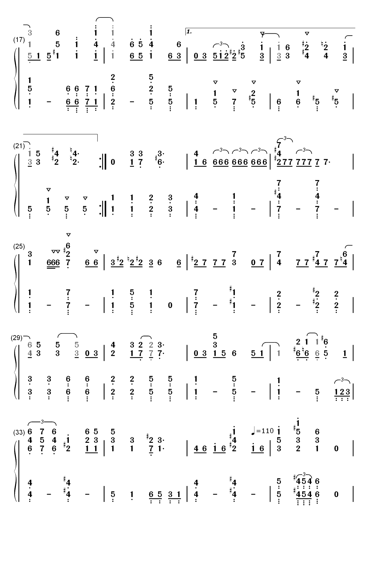 You've Got a Friend in Me-Randy Newman双手简谱预览2