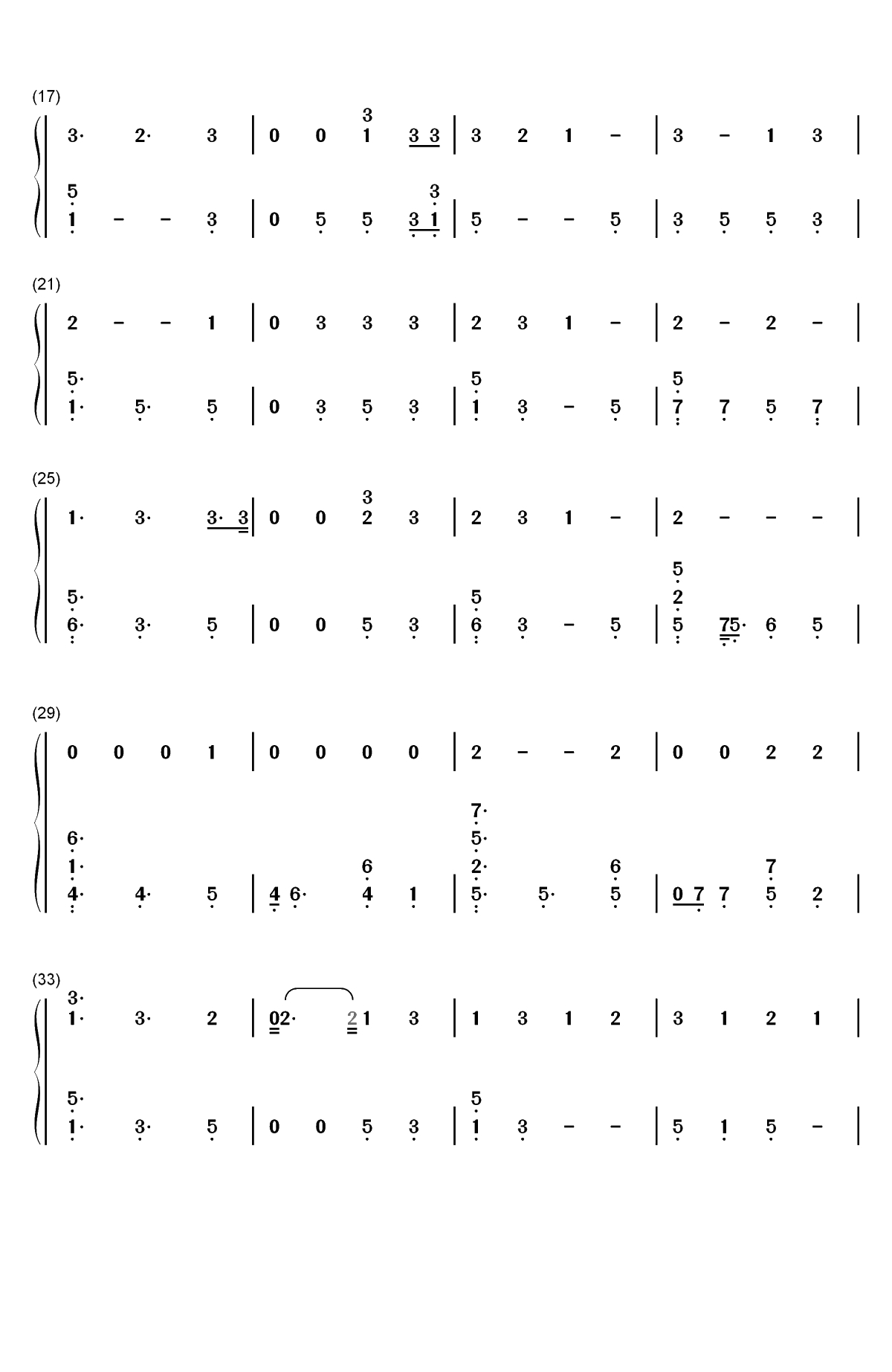 You Make It Feel Like Christmas-Gwen Stefani双手简谱预览2