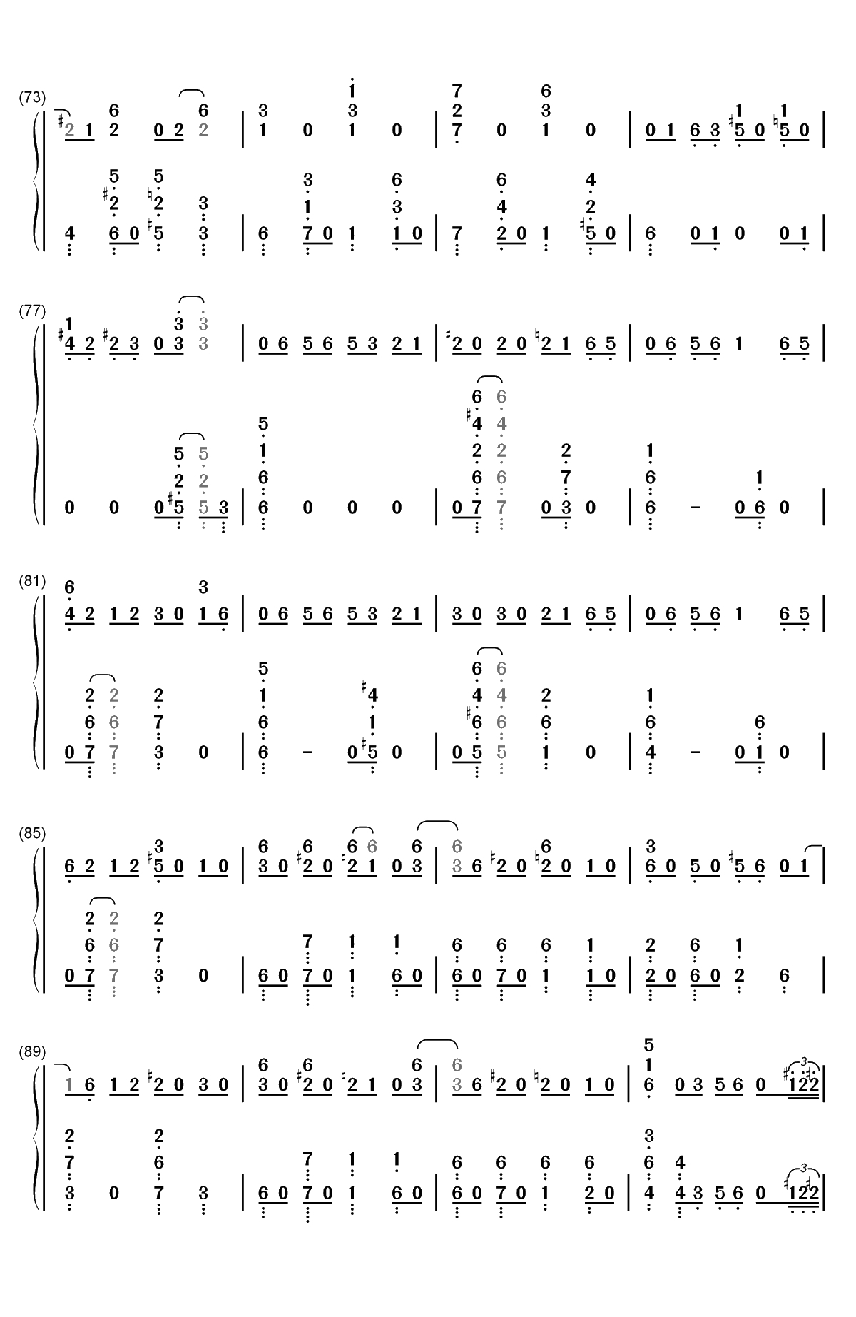 GIN TONIC ~オヤジ~-大岳香子双手简谱预览5