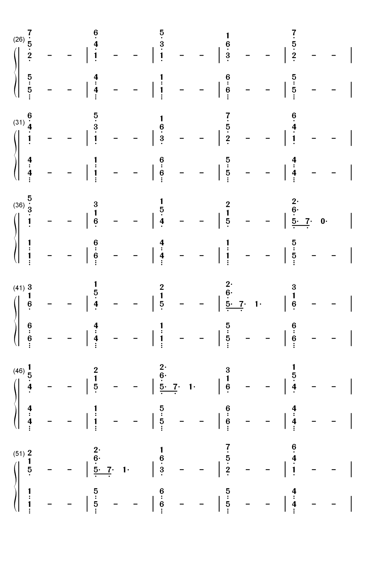 Unsteady-遇见你之前OST双手简谱预览2
