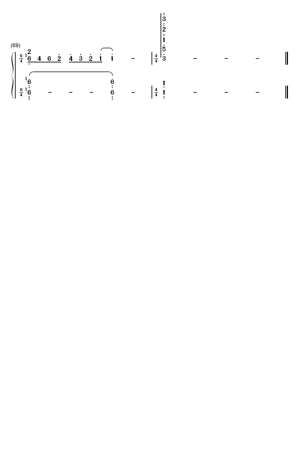不必在乎我是谁-梦想的声音第二季双手简谱预览4