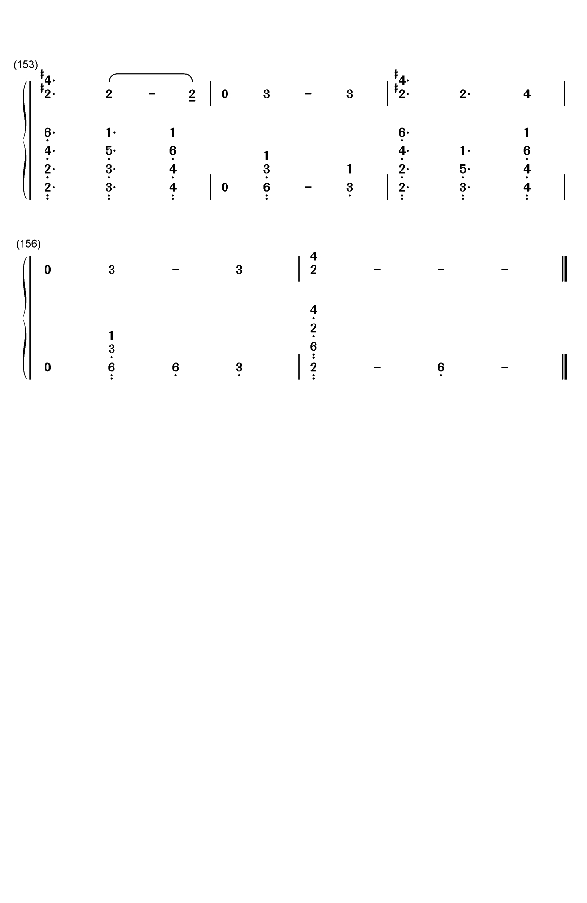 Joan of Arc-Little Mix双手简谱预览9