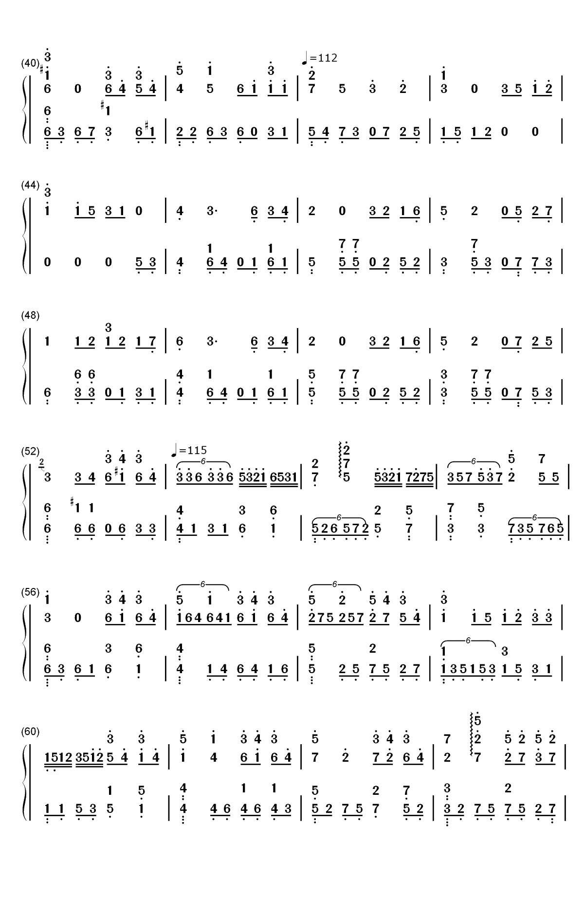 You Can Be My Girlfriend-歌曲动感给你不一样的感觉双手简谱预览3