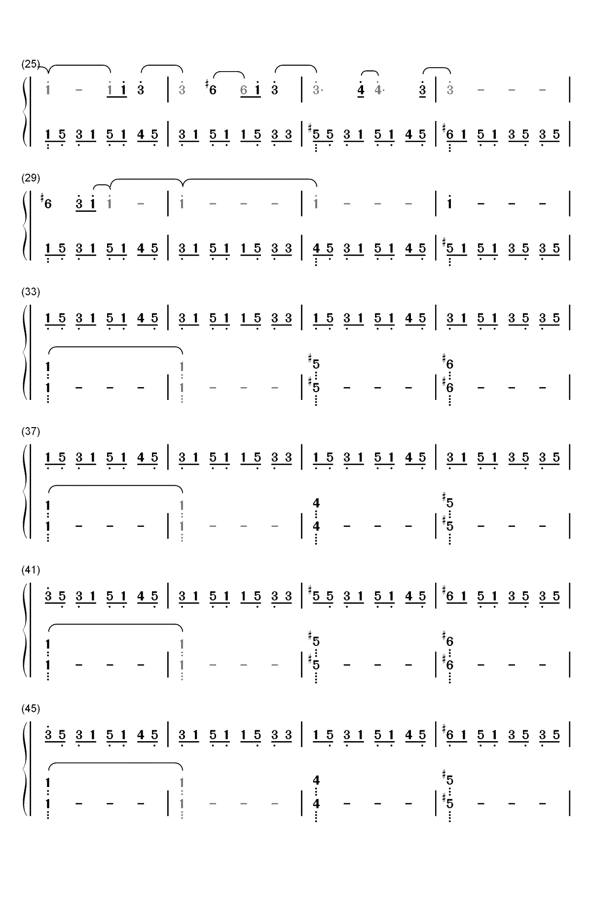 堡垒之夜-Fortnite-Rom Di Prisco双手简谱预览2