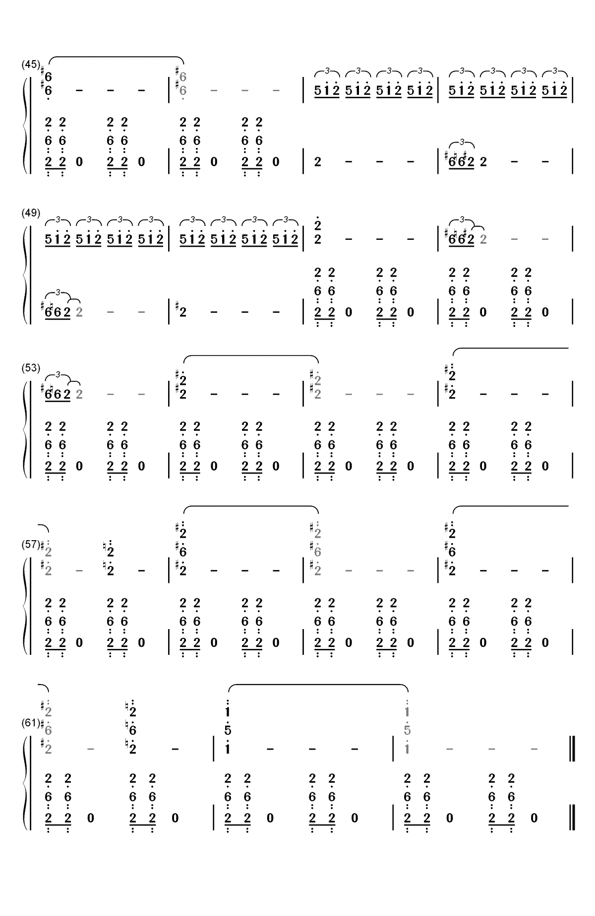 London Falling-星际迷航暗黑无界OST双手简谱预览3
