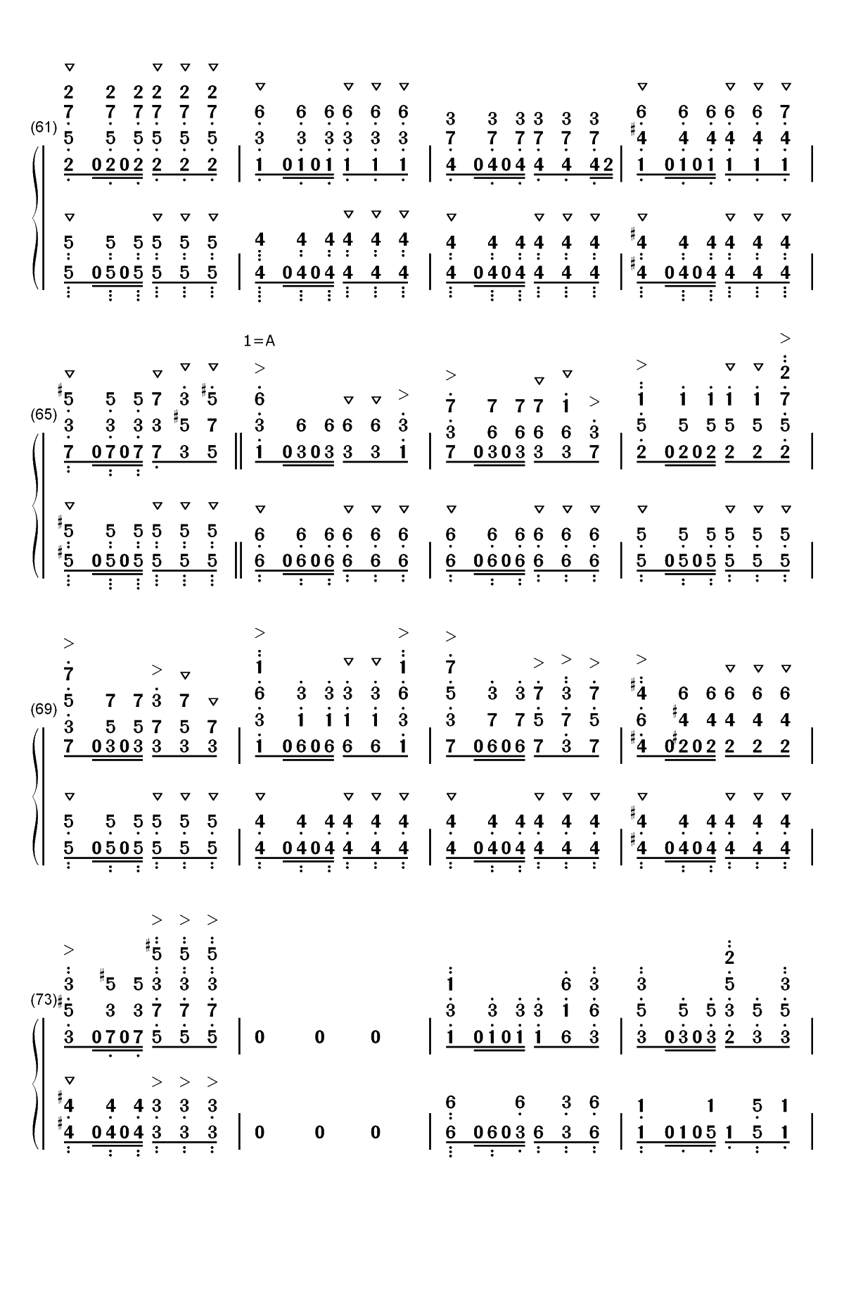 Within-哥布林杀手OST双手简谱预览4