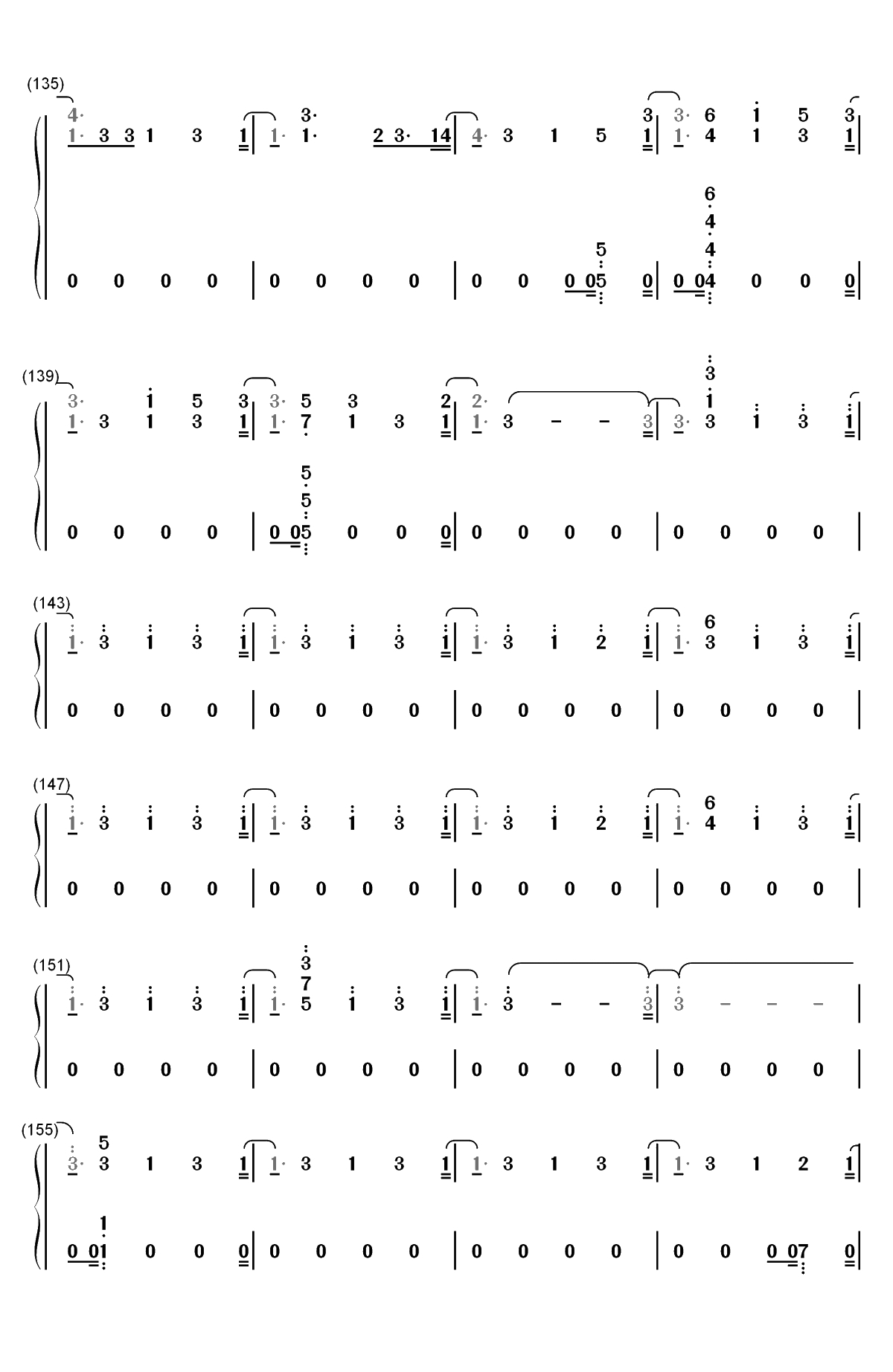 This Is Me-马戏之王OST双手简谱预览7