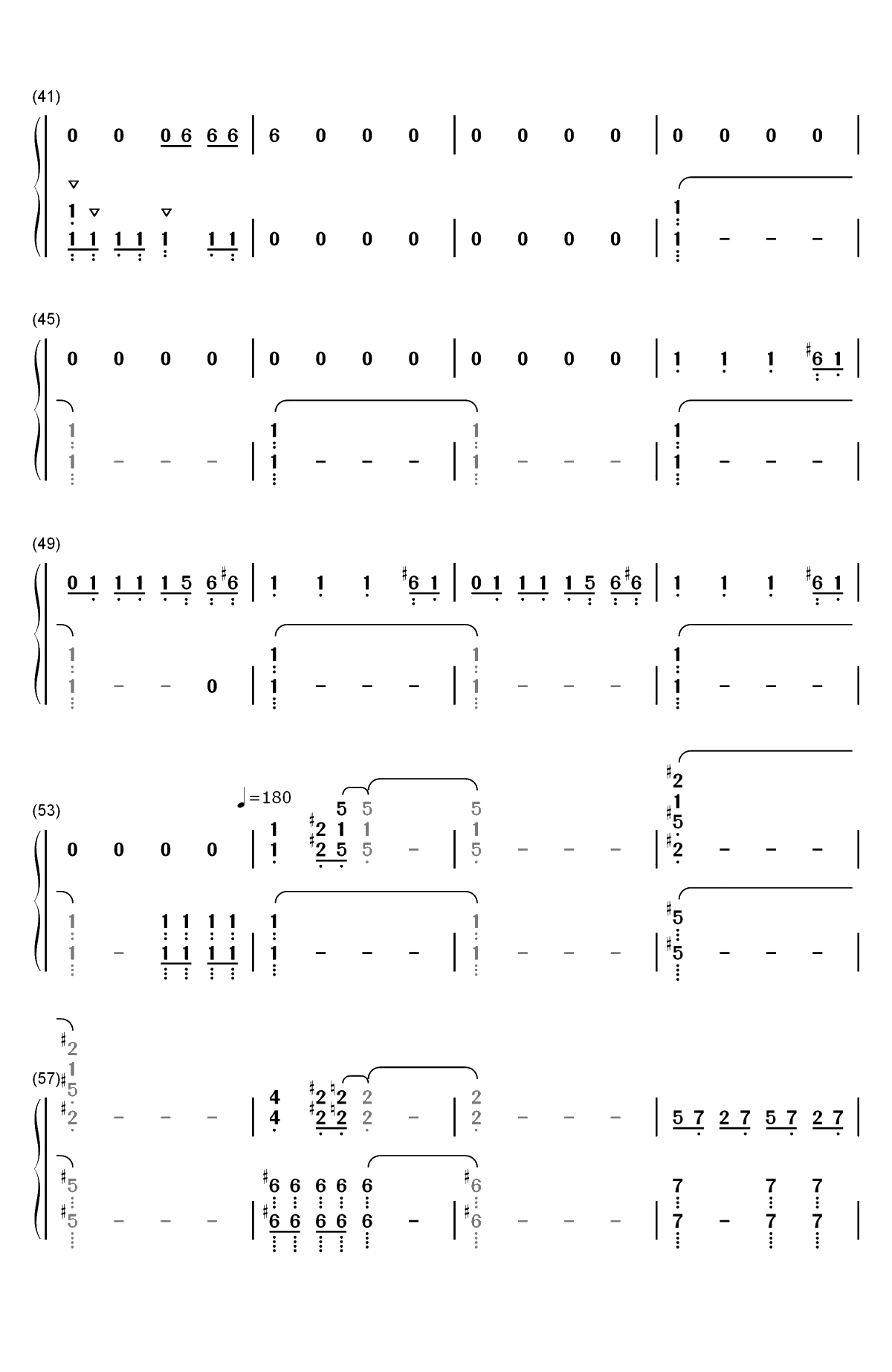 蜘蛛侠英雄远征官方预告片音乐双手简谱预览3
