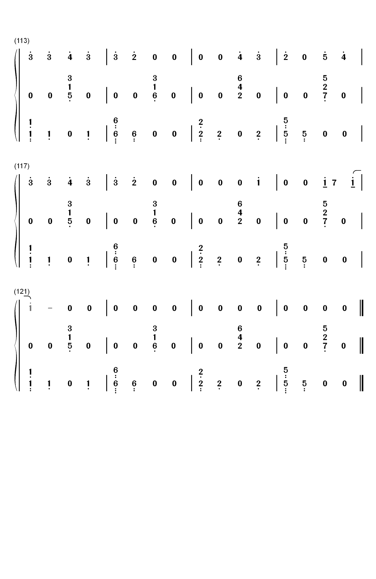 Anxiety-Julia Michaels ft Selena Gomez双手简谱预览8