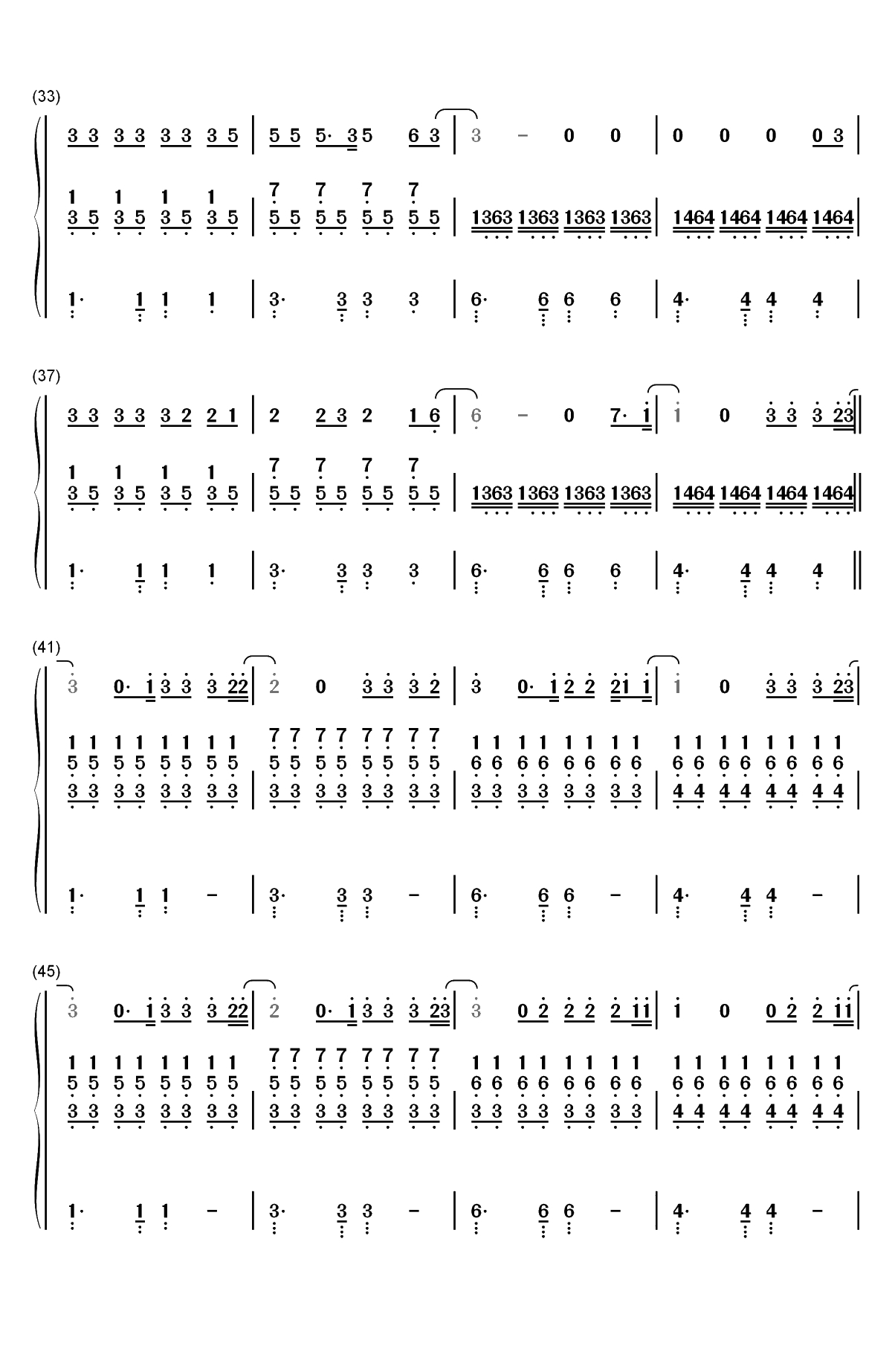 You Say-Lauren Daigle双手简谱预览3