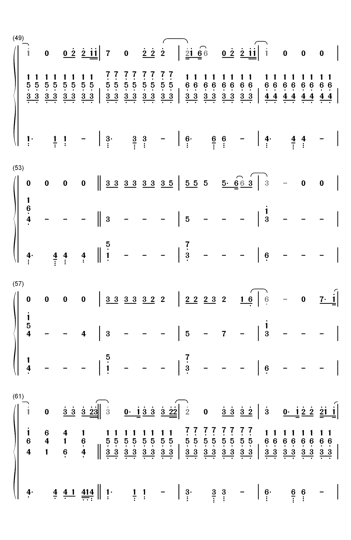 You Say-Lauren Daigle双手简谱预览4