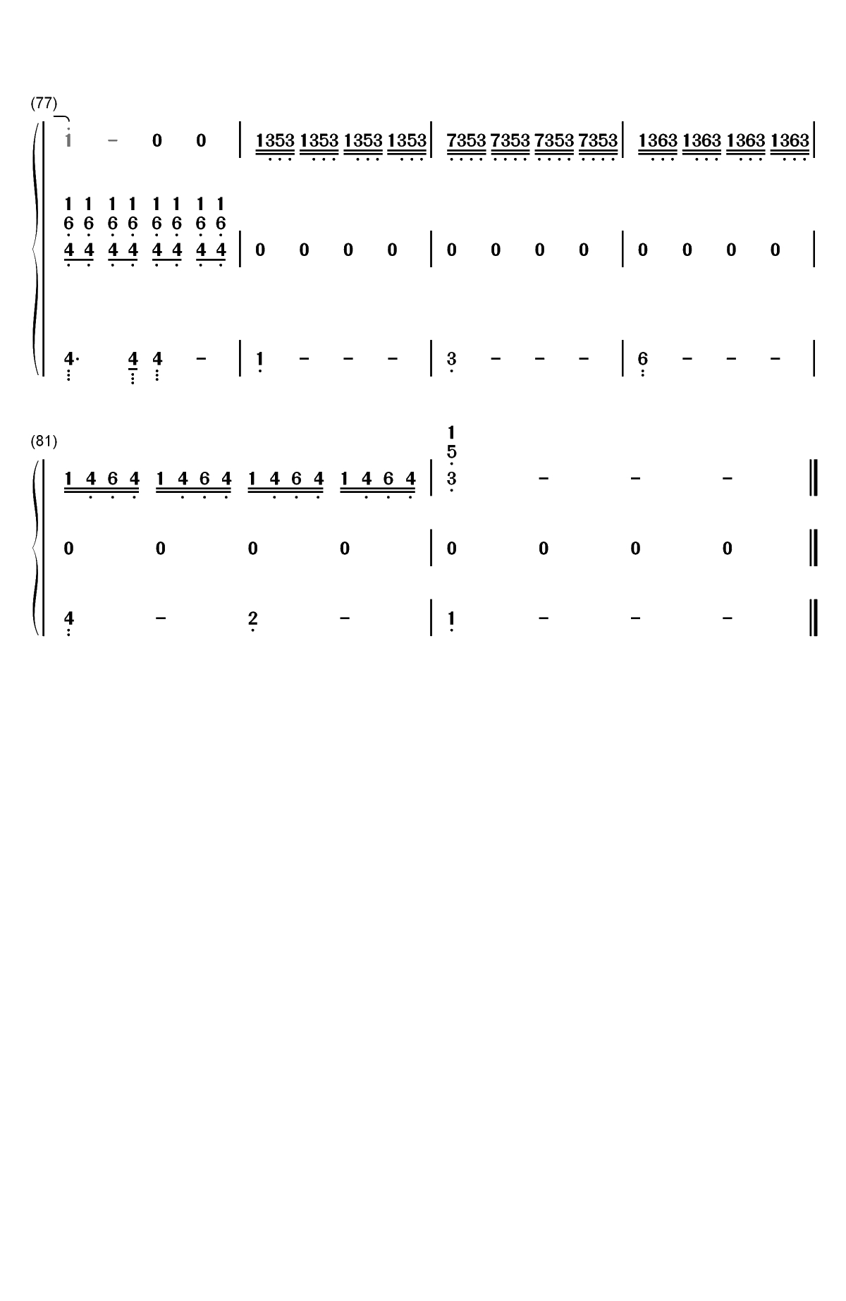 You Say-Lauren Daigle双手简谱预览6