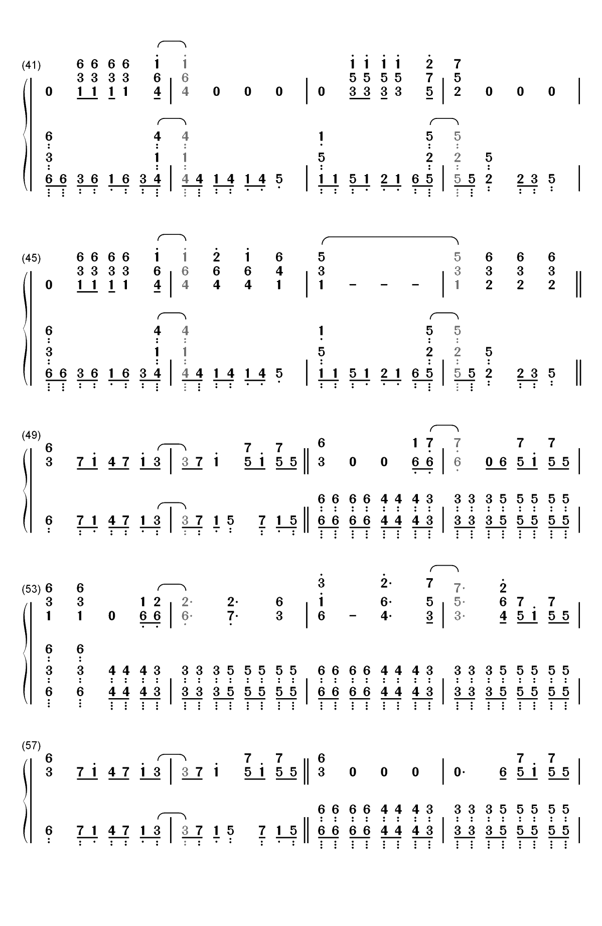 Square Hammer-Ghost双手简谱预览3