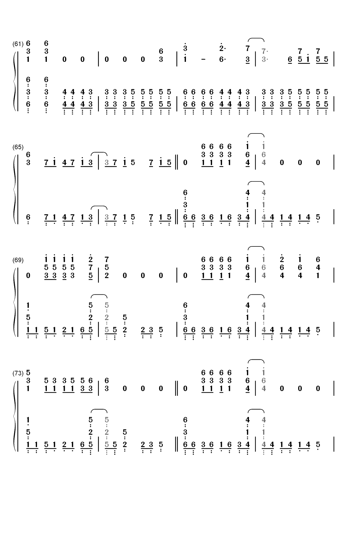 Square Hammer-Ghost双手简谱预览4
