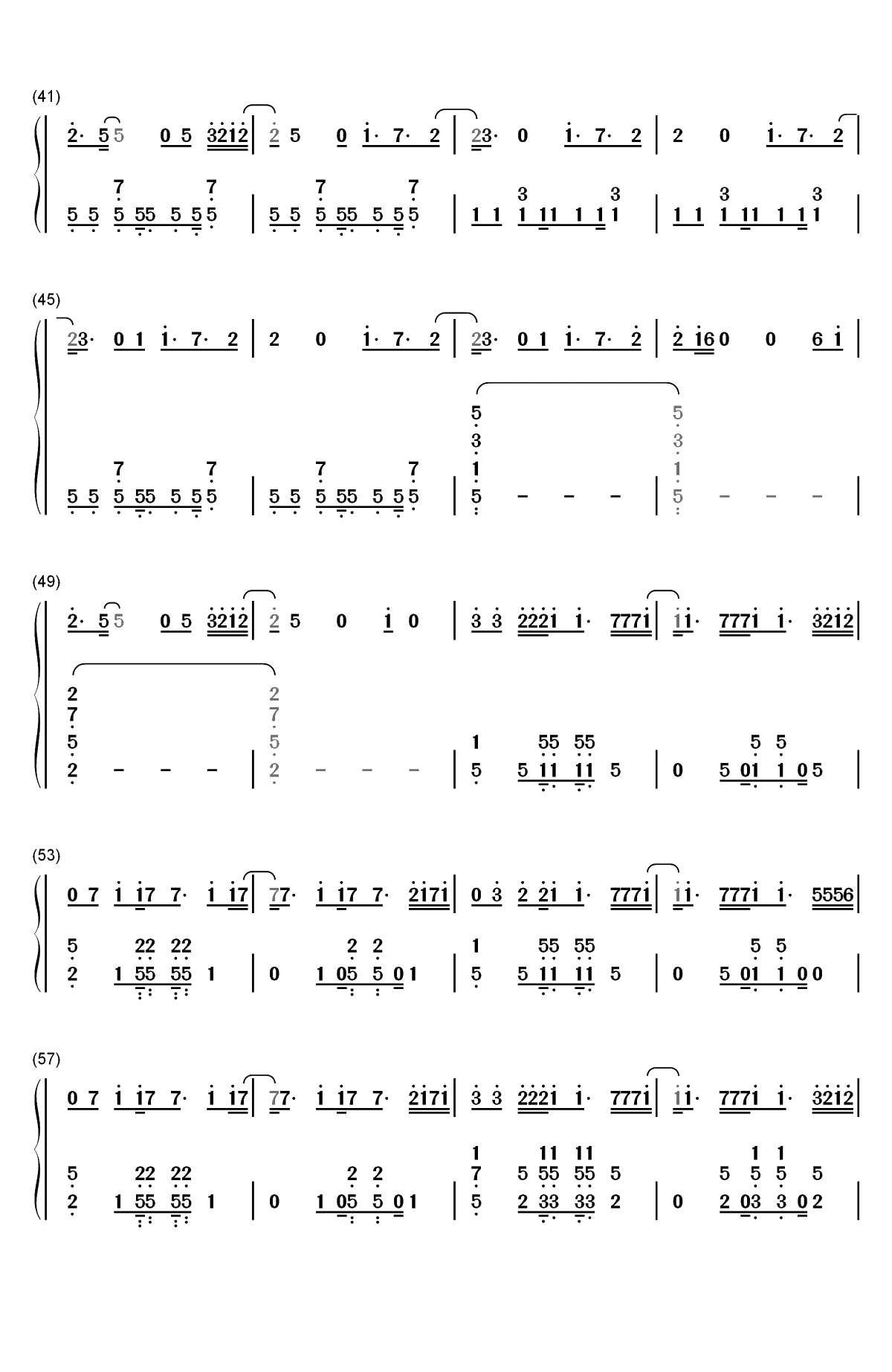 Im So Tired-Lauv和Troye Sivan双手简谱预览3