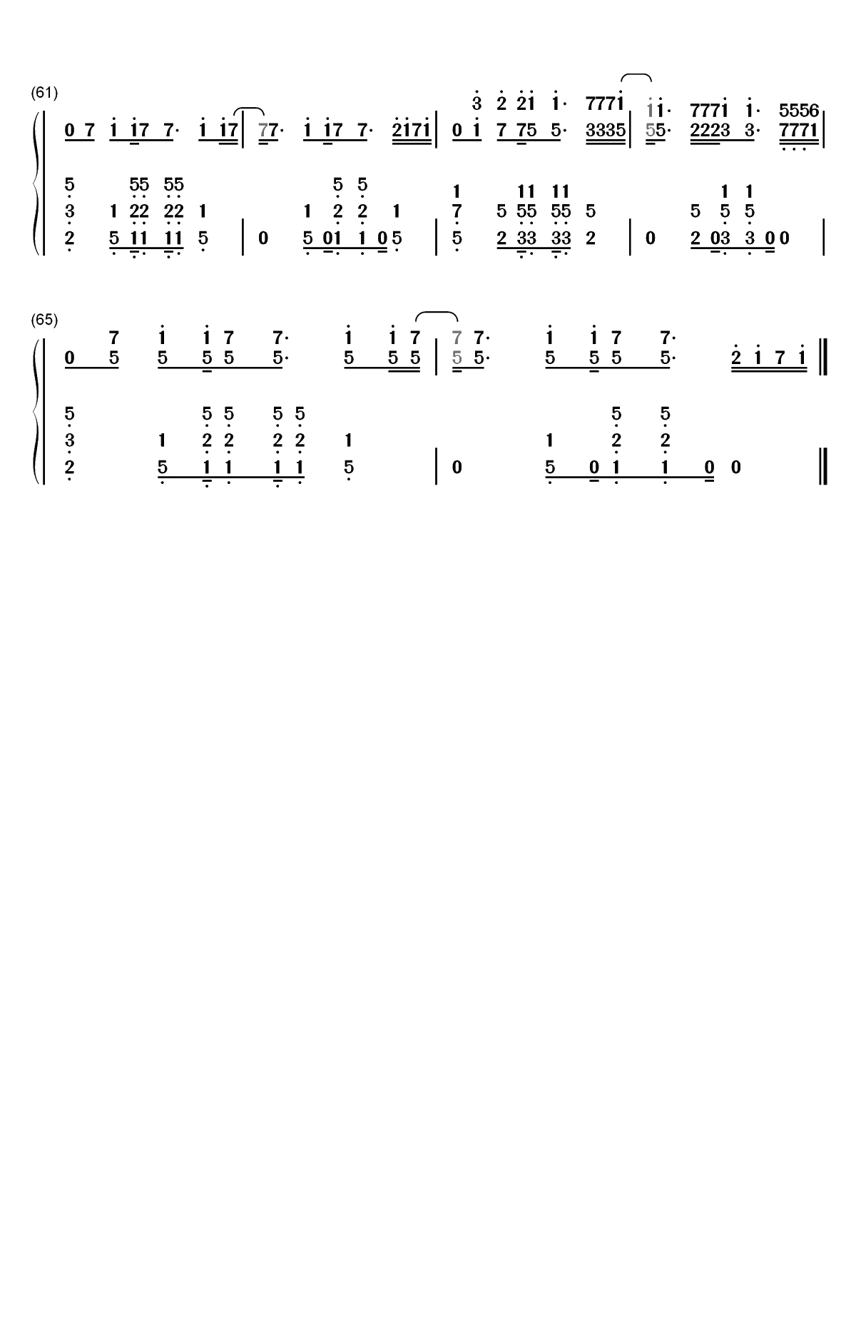 Im So Tired-Lauv和Troye Sivan双手简谱预览4