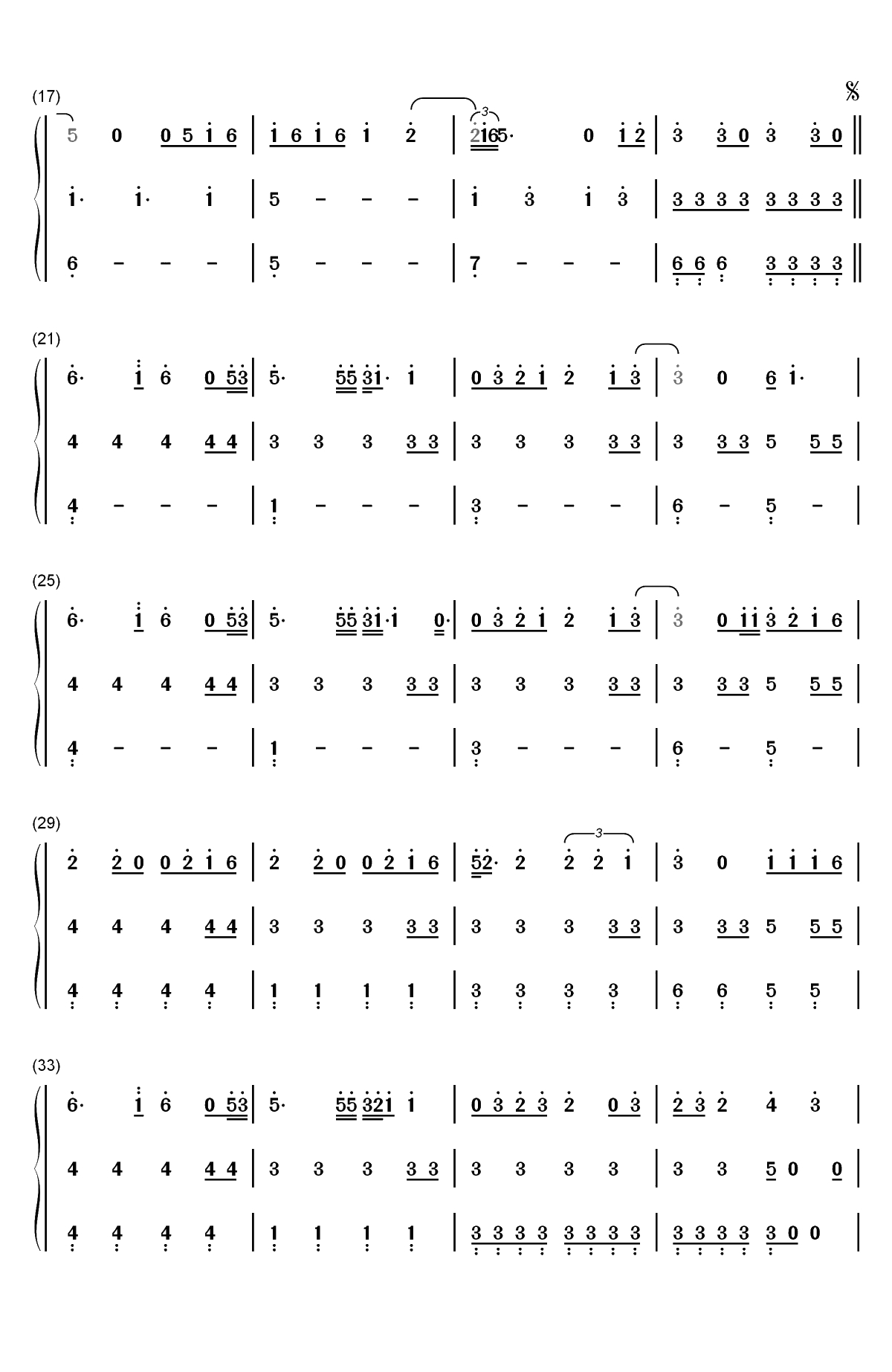 Who Do You Love-The Chainsmokers和5 Seconds of Summer双手简谱预览2