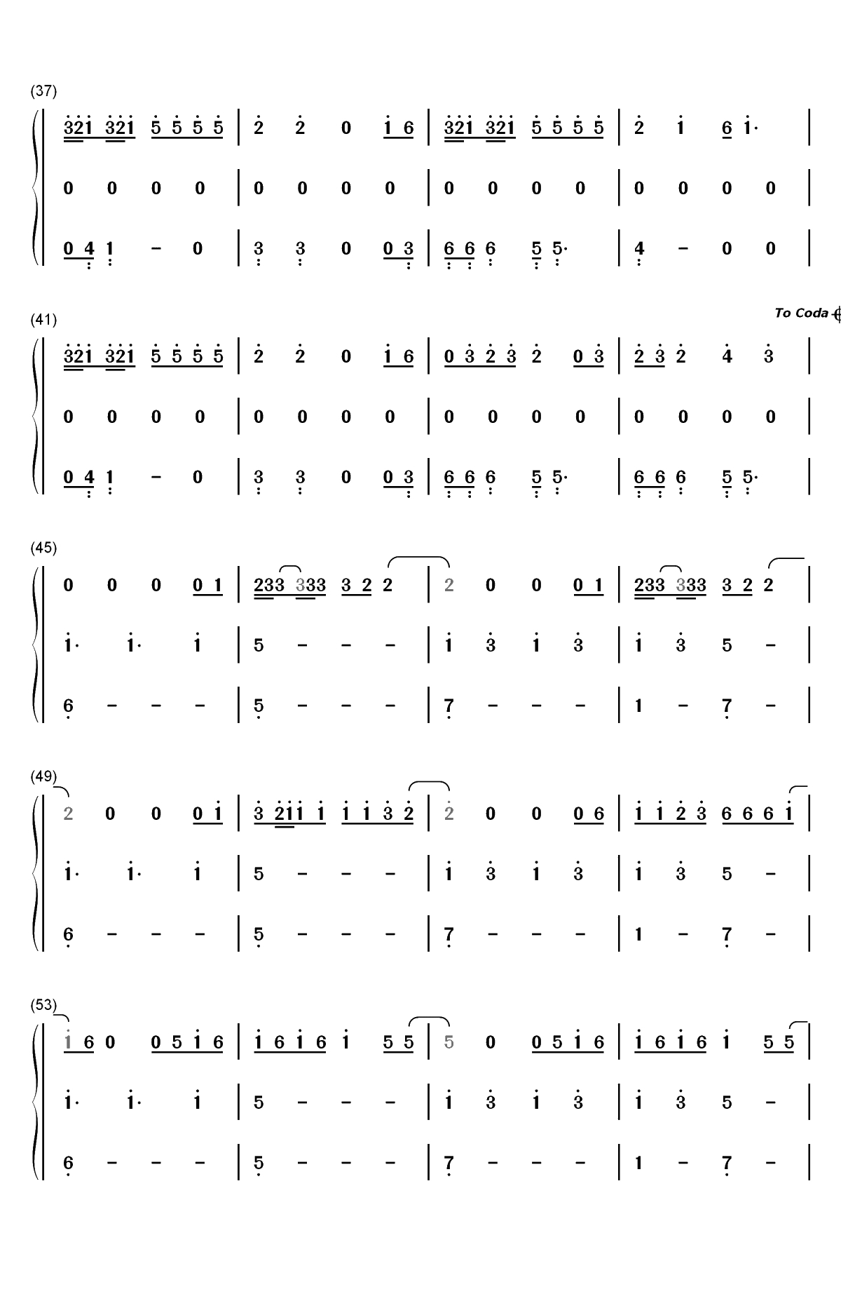 Who Do You Love-The Chainsmokers和5 Seconds of Summer双手简谱预览3