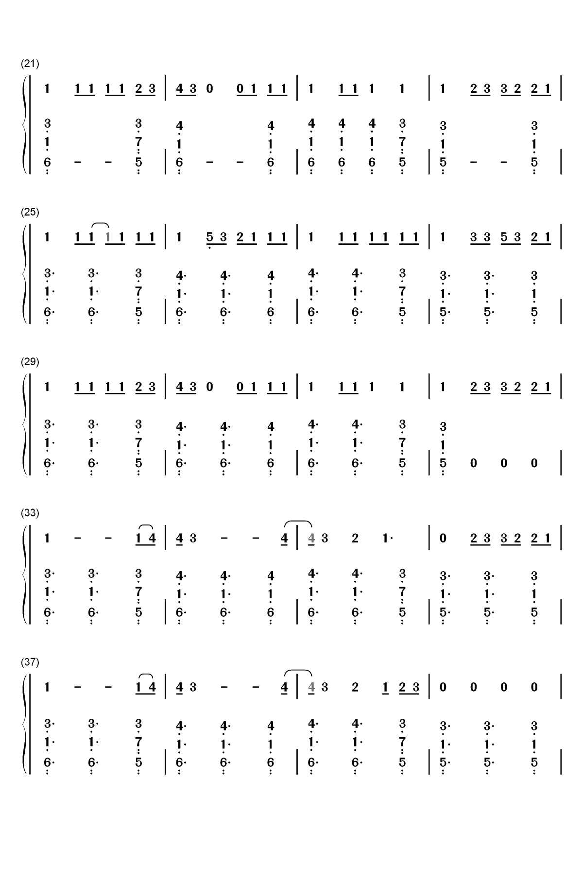 Big Plans-Why Dont We双手简谱预览2