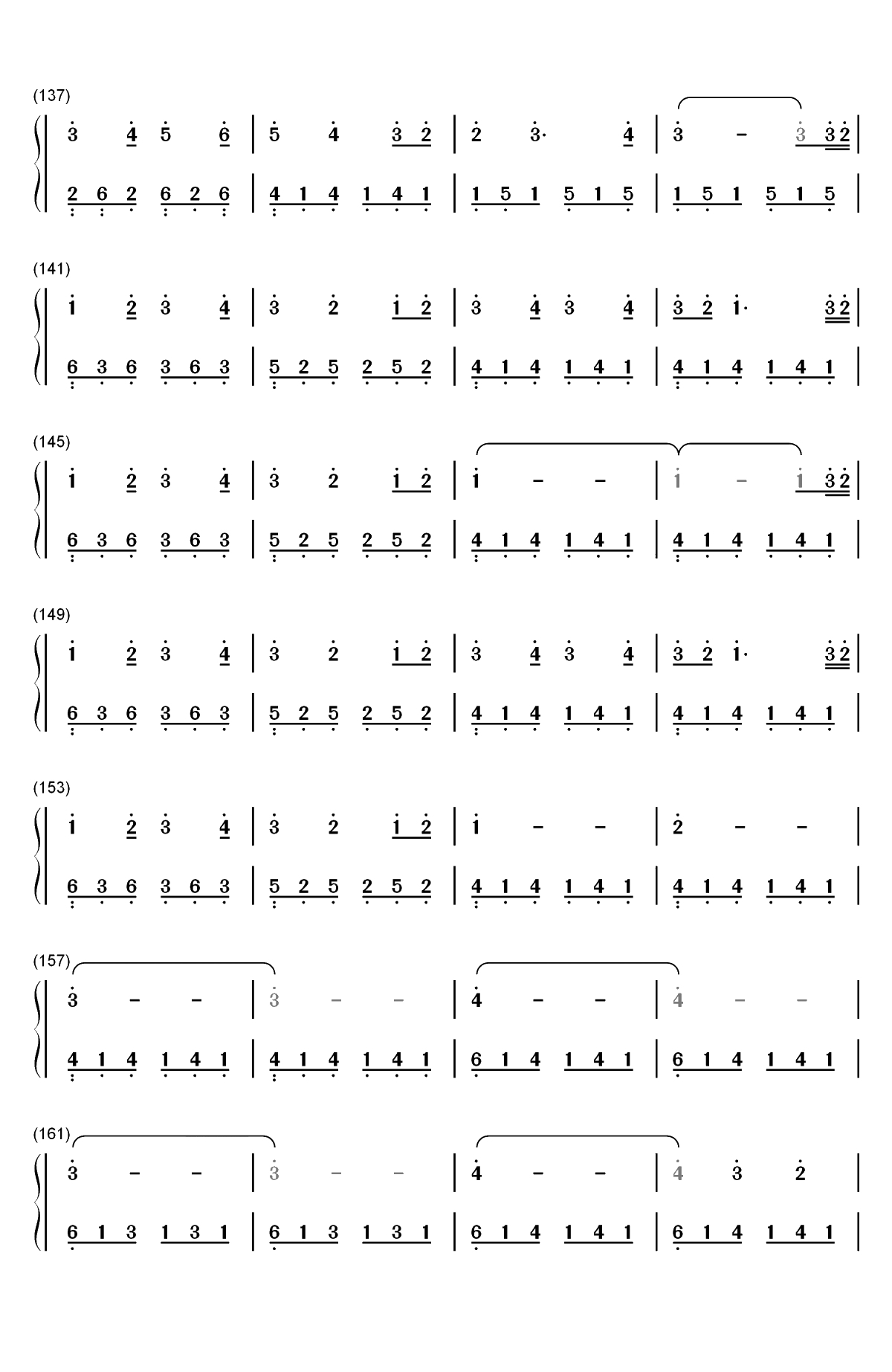 Dream of Flying-Brian Crain双手简谱预览6