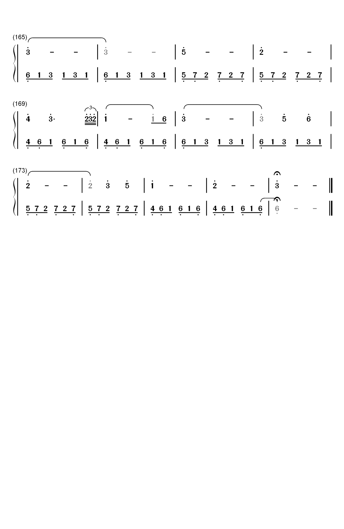 Dream of Flying-Brian Crain双手简谱预览7