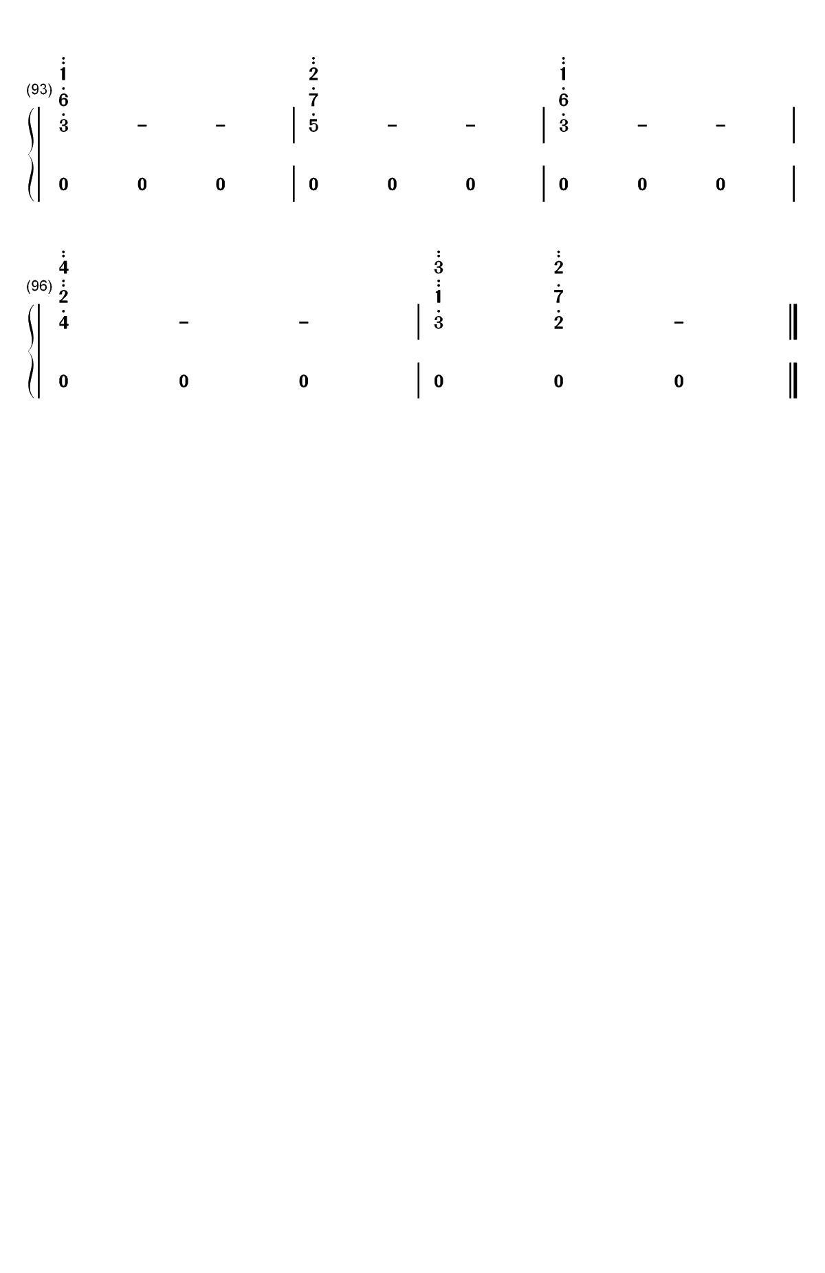 Helvetesfonster-Ghost双手简谱预览5