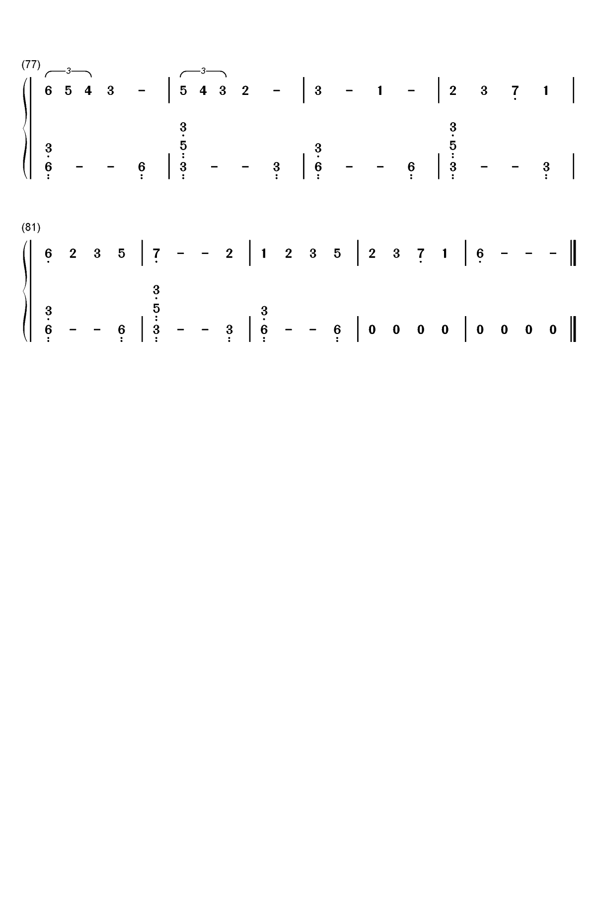 I Cant Get Enough双手简谱预览5