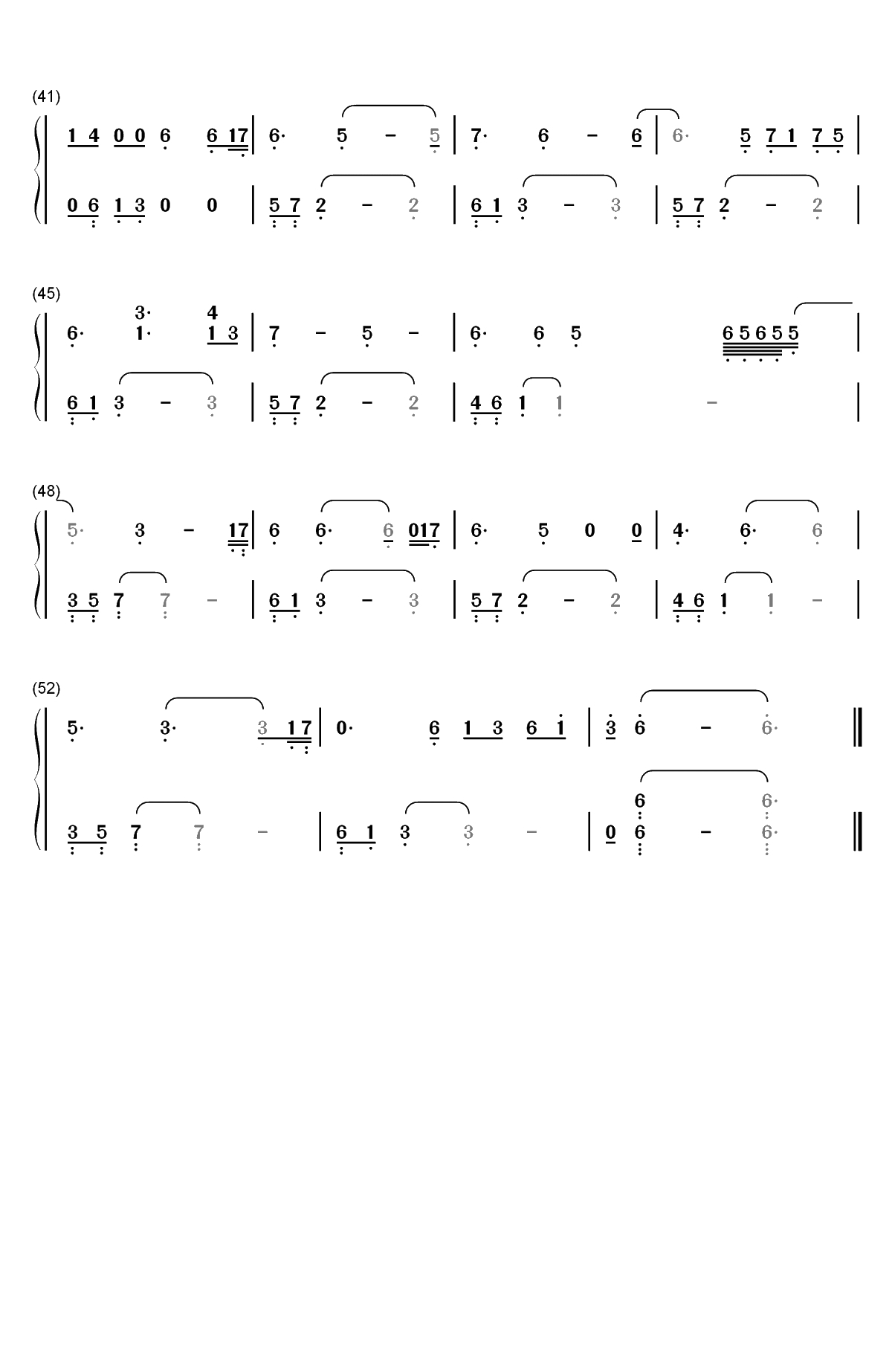 The Beginning-Ryan Arcand-加拿大流浪汉钢琴曲双手简谱预览3