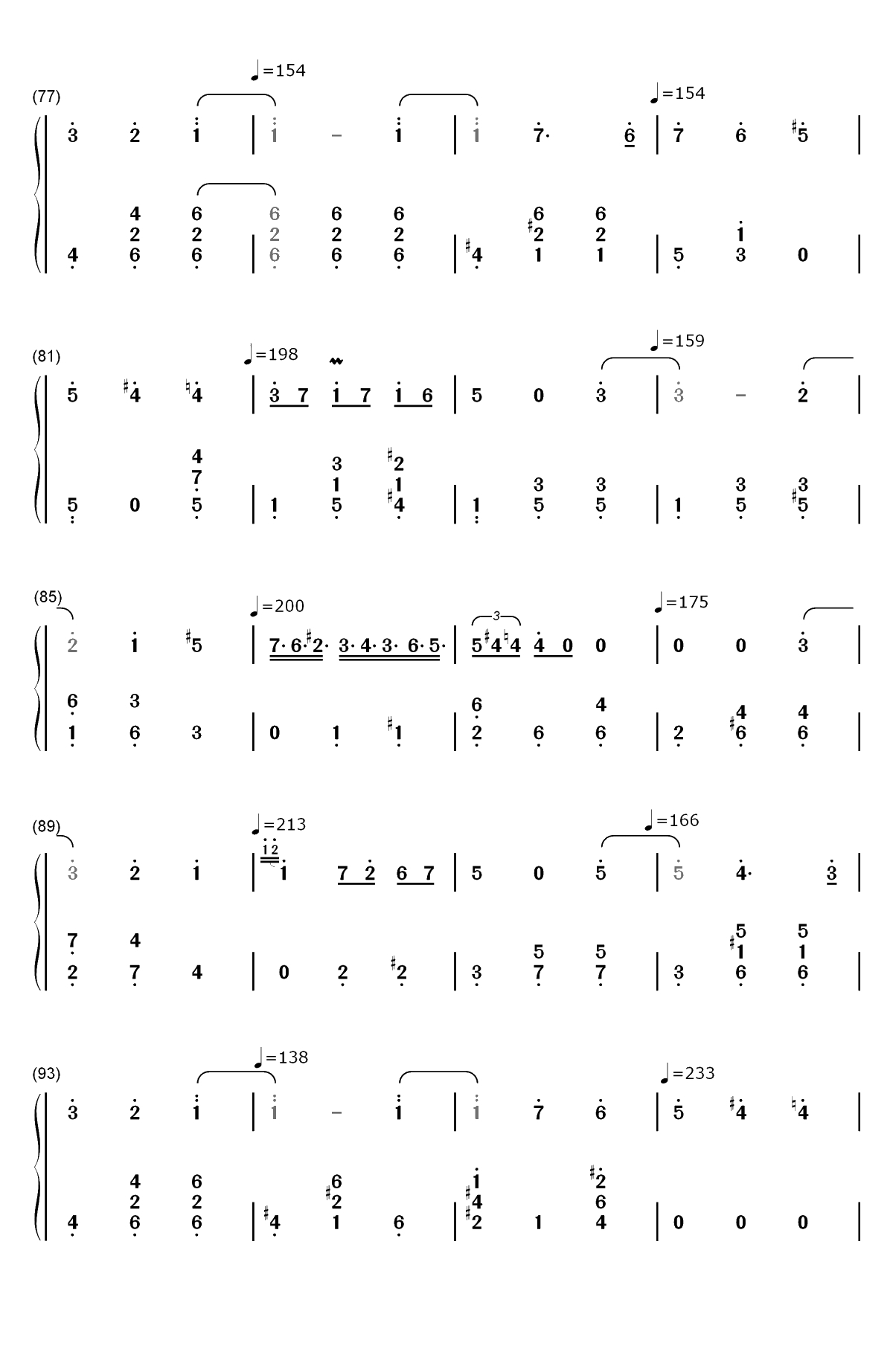 升C小调圆舞曲-肖邦双手简谱预览5