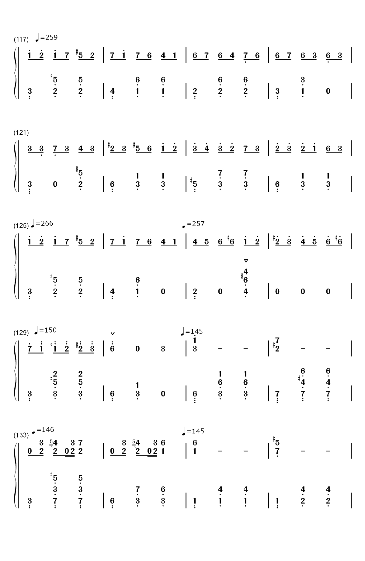 升C小调圆舞曲-肖邦双手简谱预览7