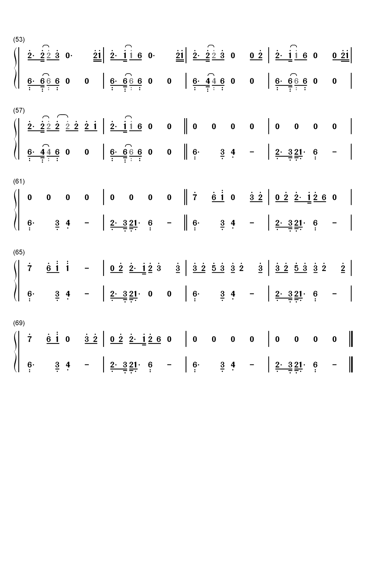 My Strange Addiction-Billie Eilish双手简谱预览3