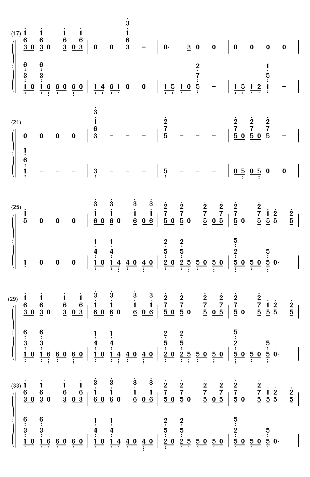 像暗杀似的绕到背后突然拥抱你-黑夜到白昼十五楼真的没有没有-抖音热歌双手简谱预览2